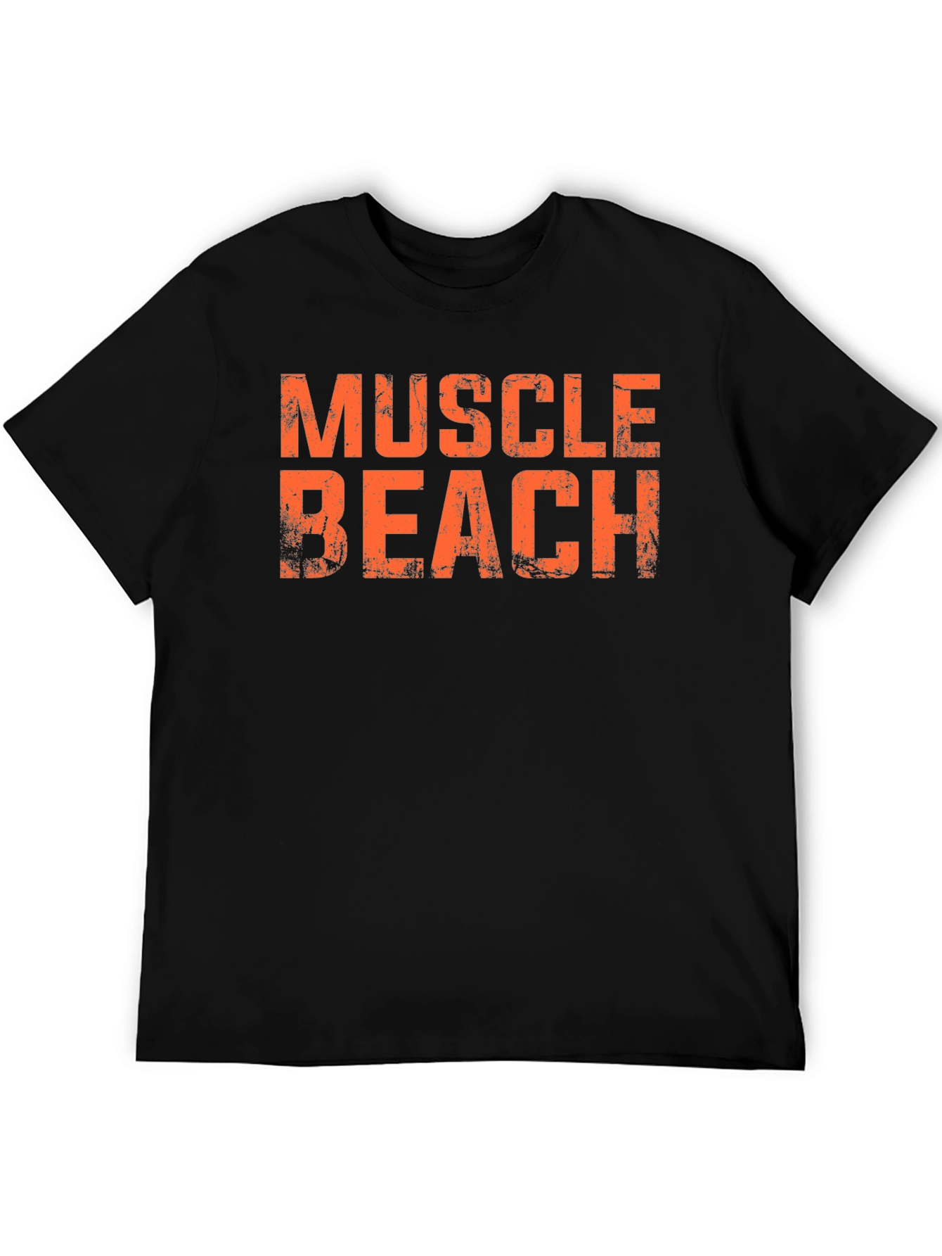 Muscle Beach Graphic Tee - Black