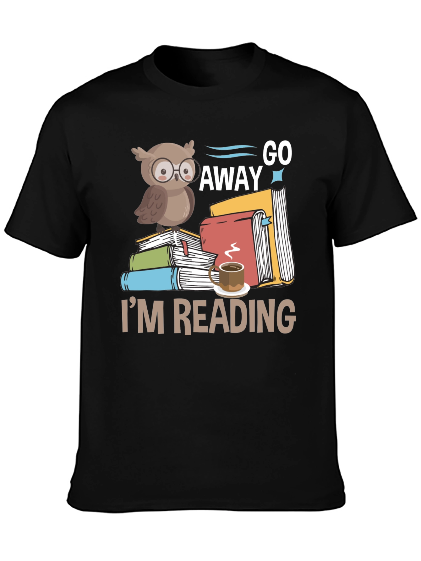 Im Reading Owl Book Lover T-Shirt