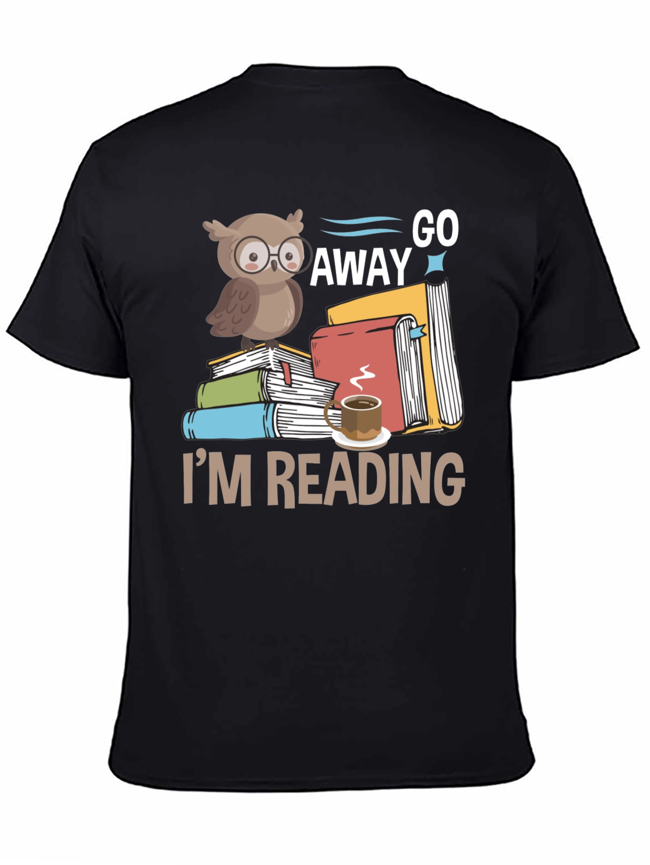 Im Reading Owl Book Lover T-Shirt