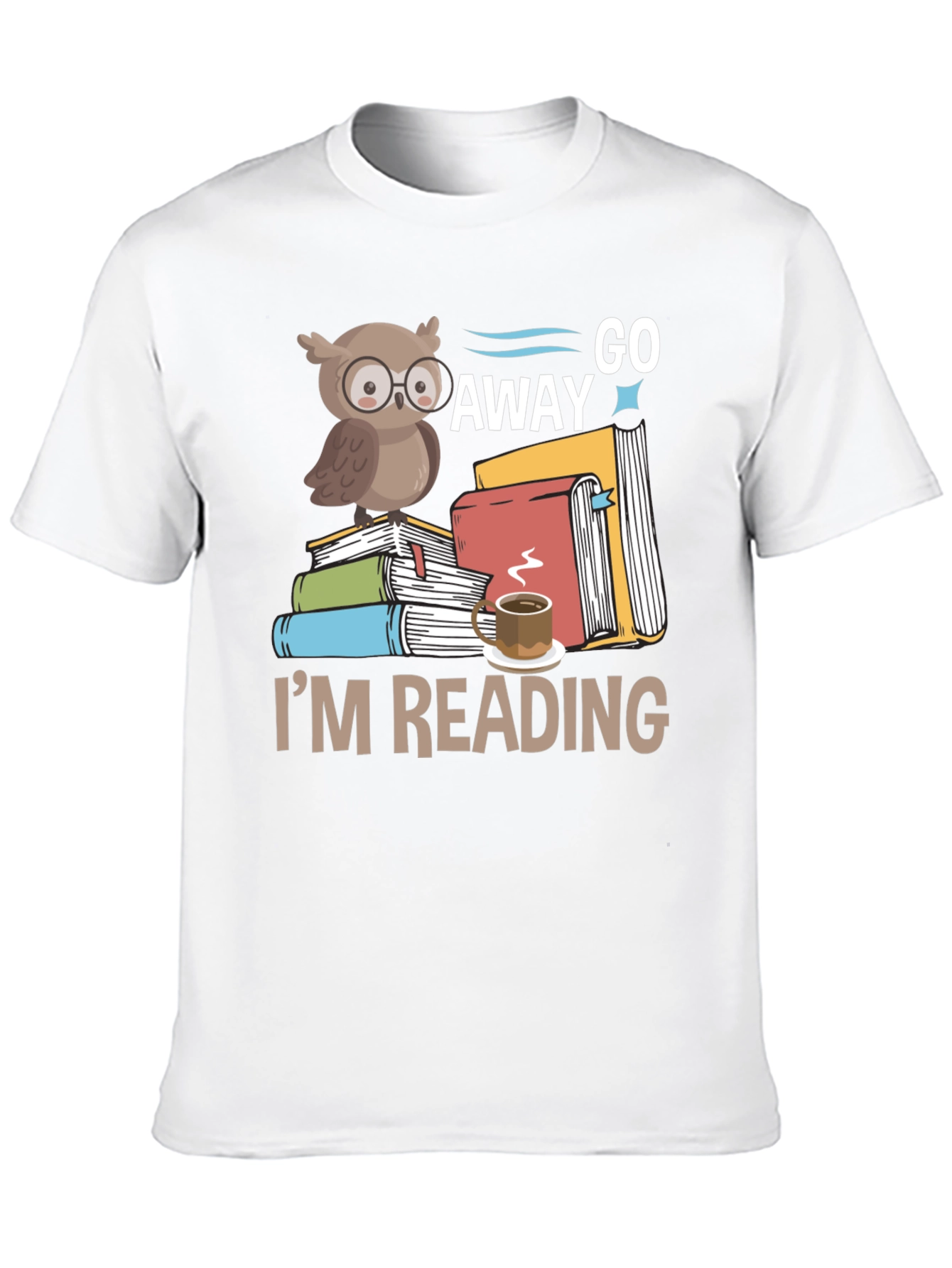 Im Reading Owl Book Lover T-Shirt