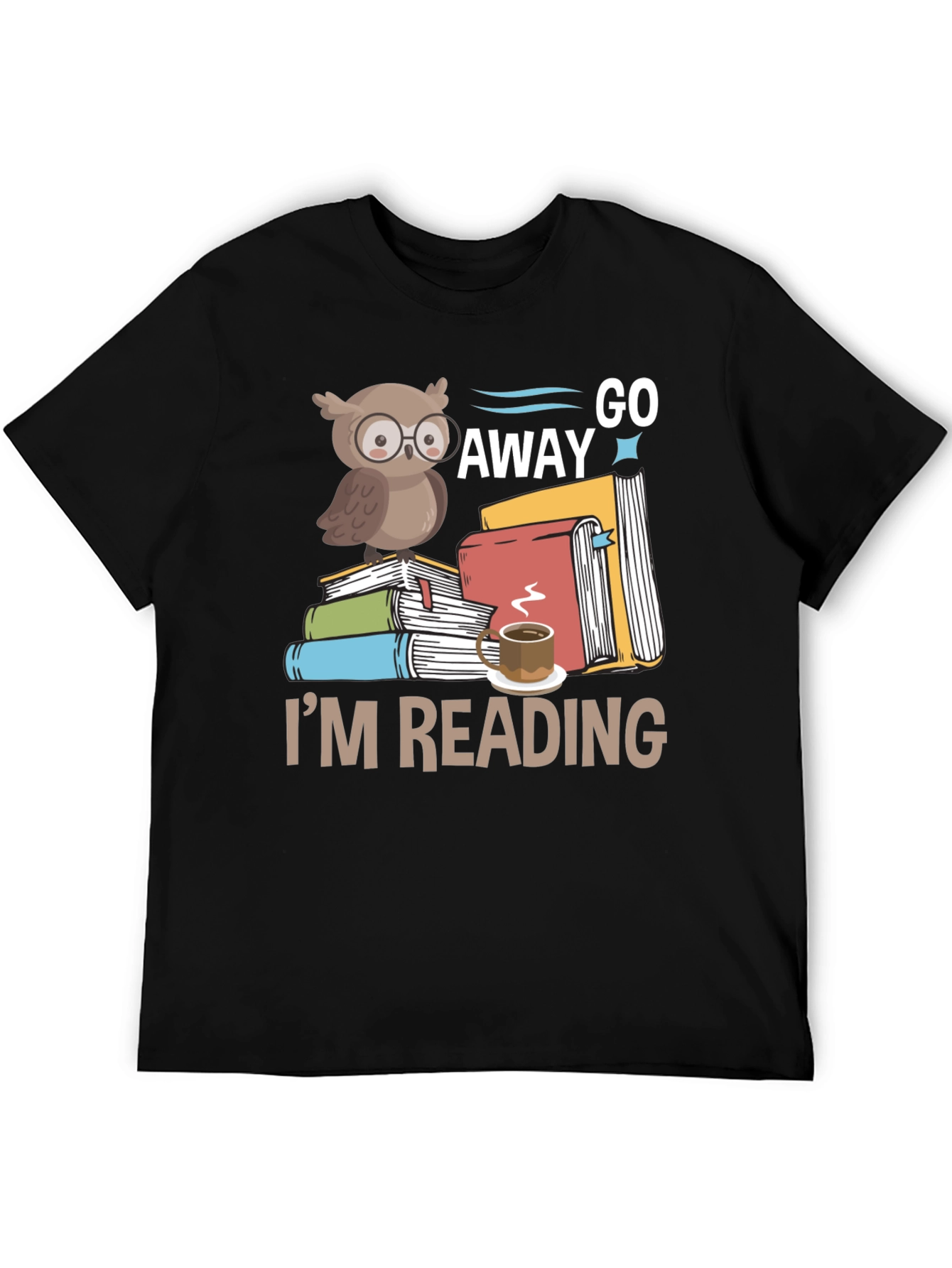 Im Reading Owl Book Lover T-Shirt