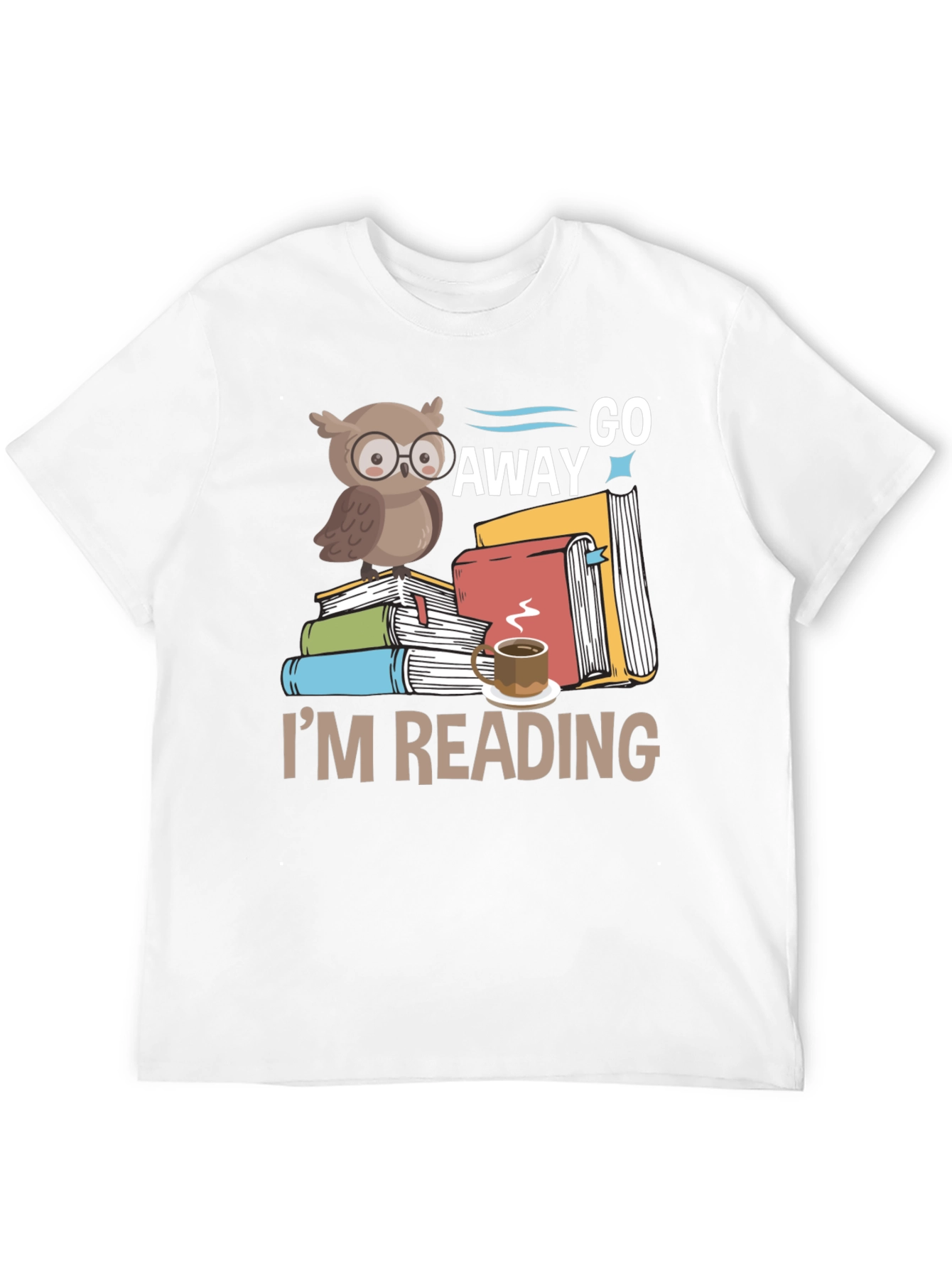 Im Reading Owl Book Lover T-Shirt
