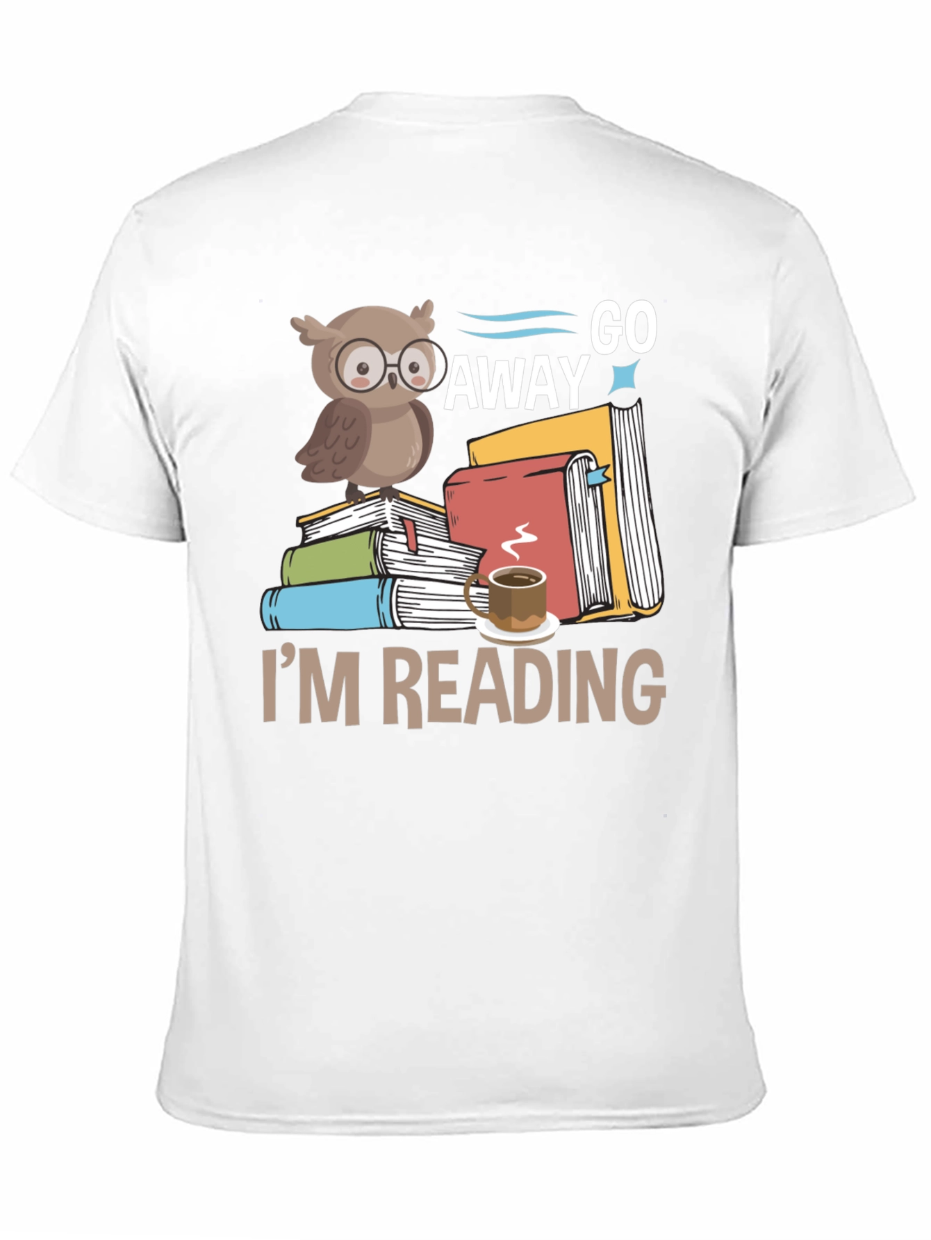Im Reading Owl Book Lover T-Shirt
