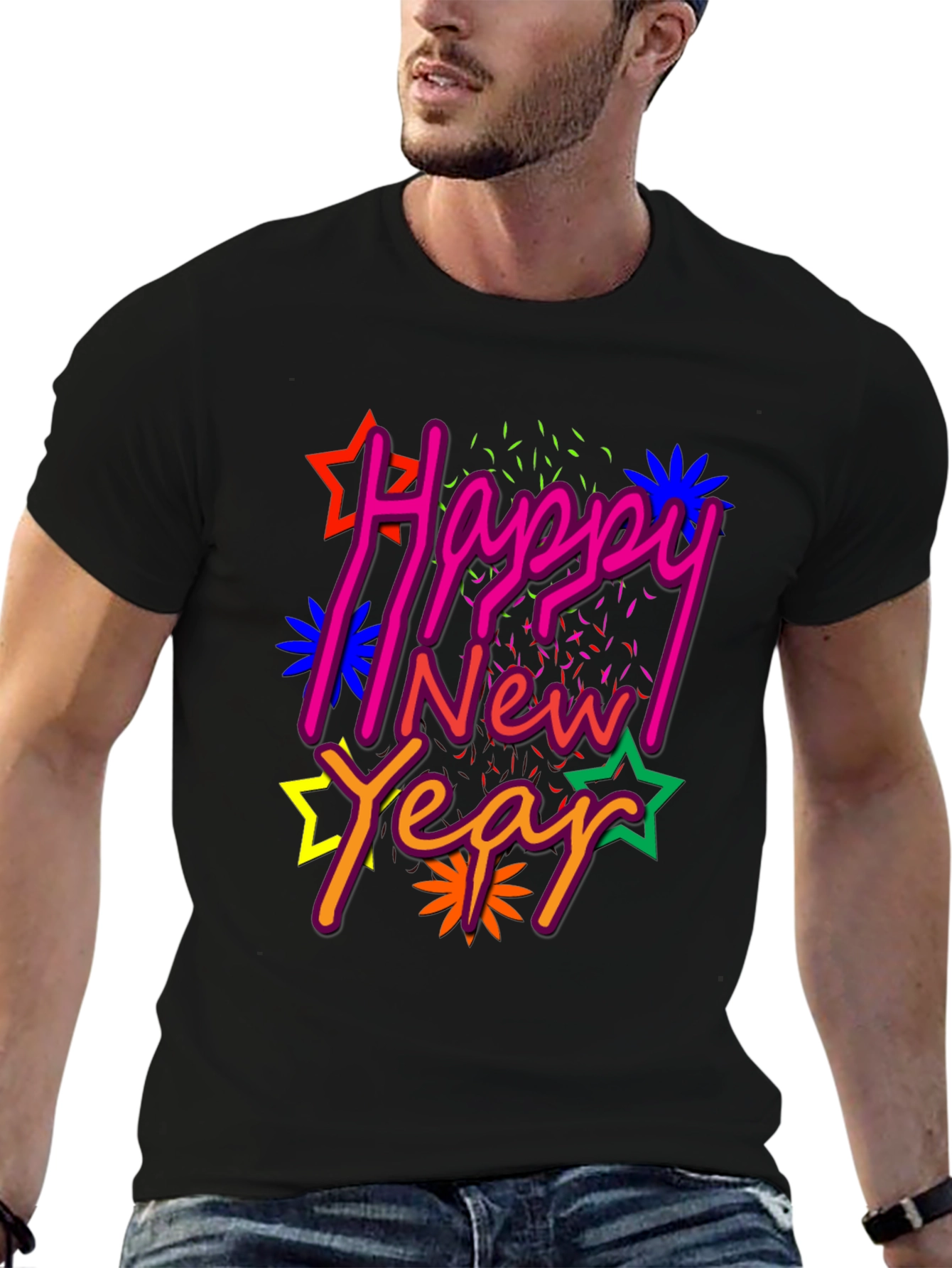 Happy New Year Graphic Tee