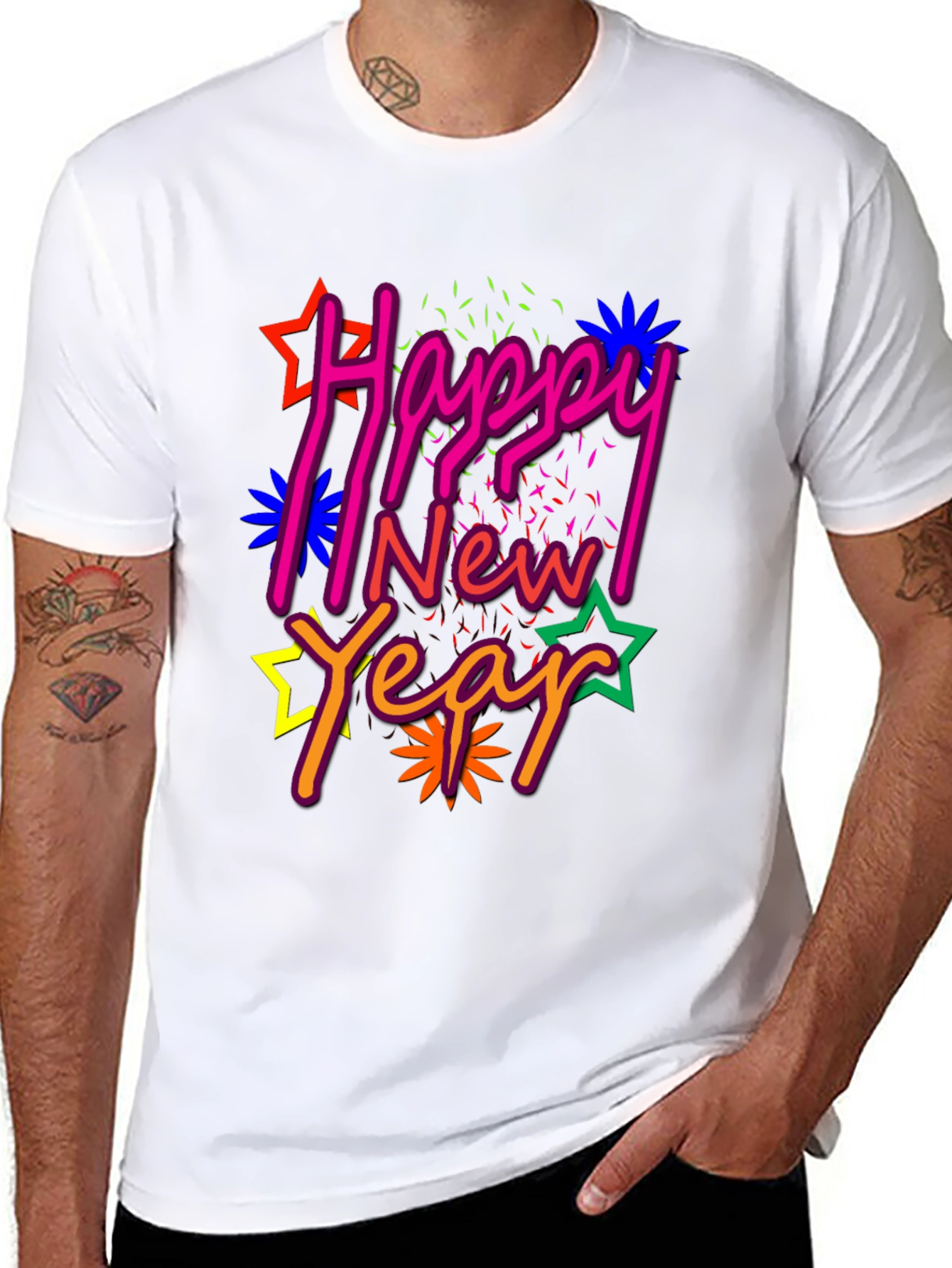Happy New Year Graphic Tee