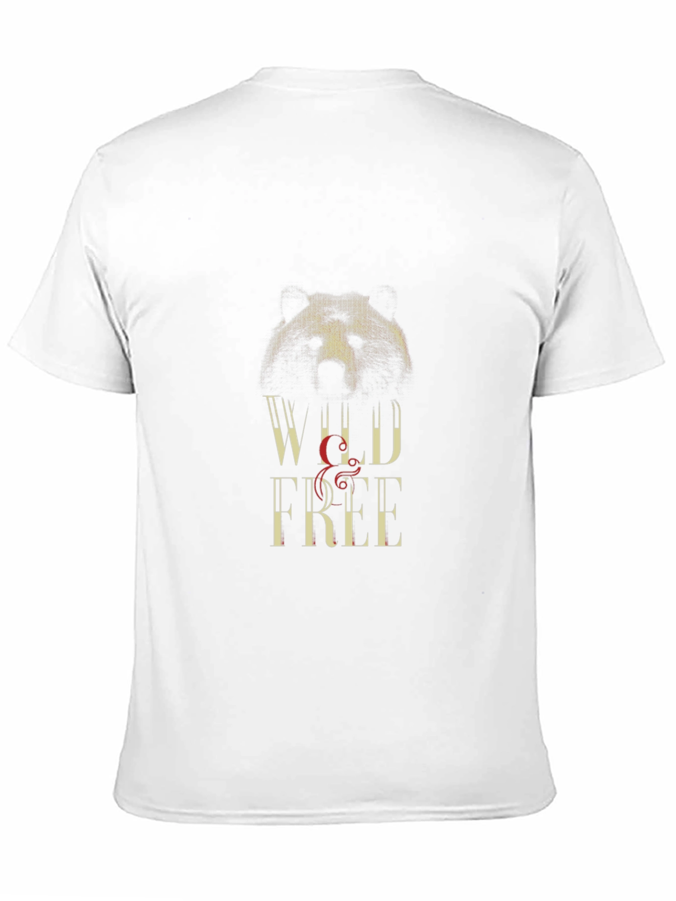 Wild & Free Graphic Tee - Bear Design
