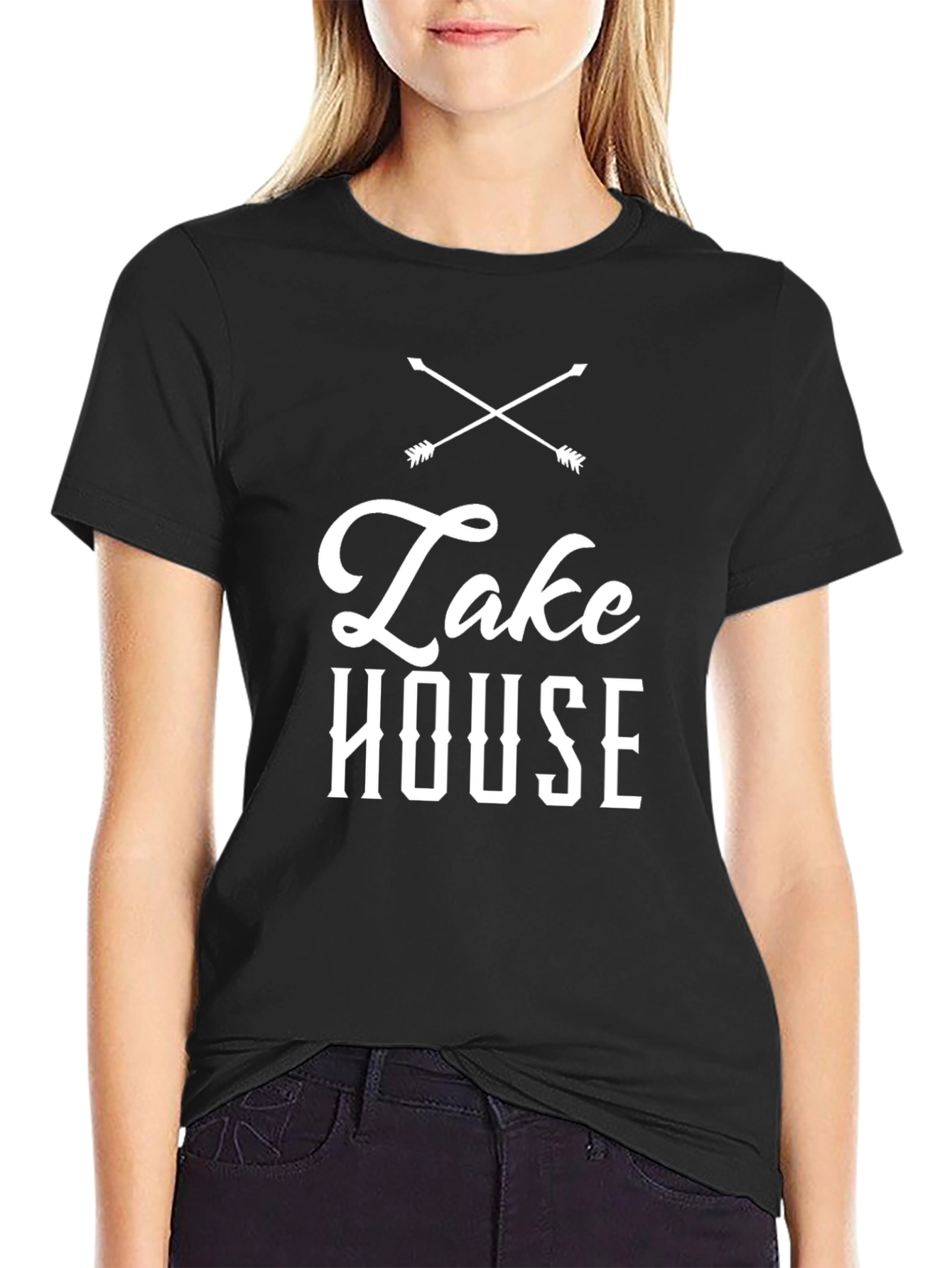 Lake House Graphic Tee - Casual Comfort