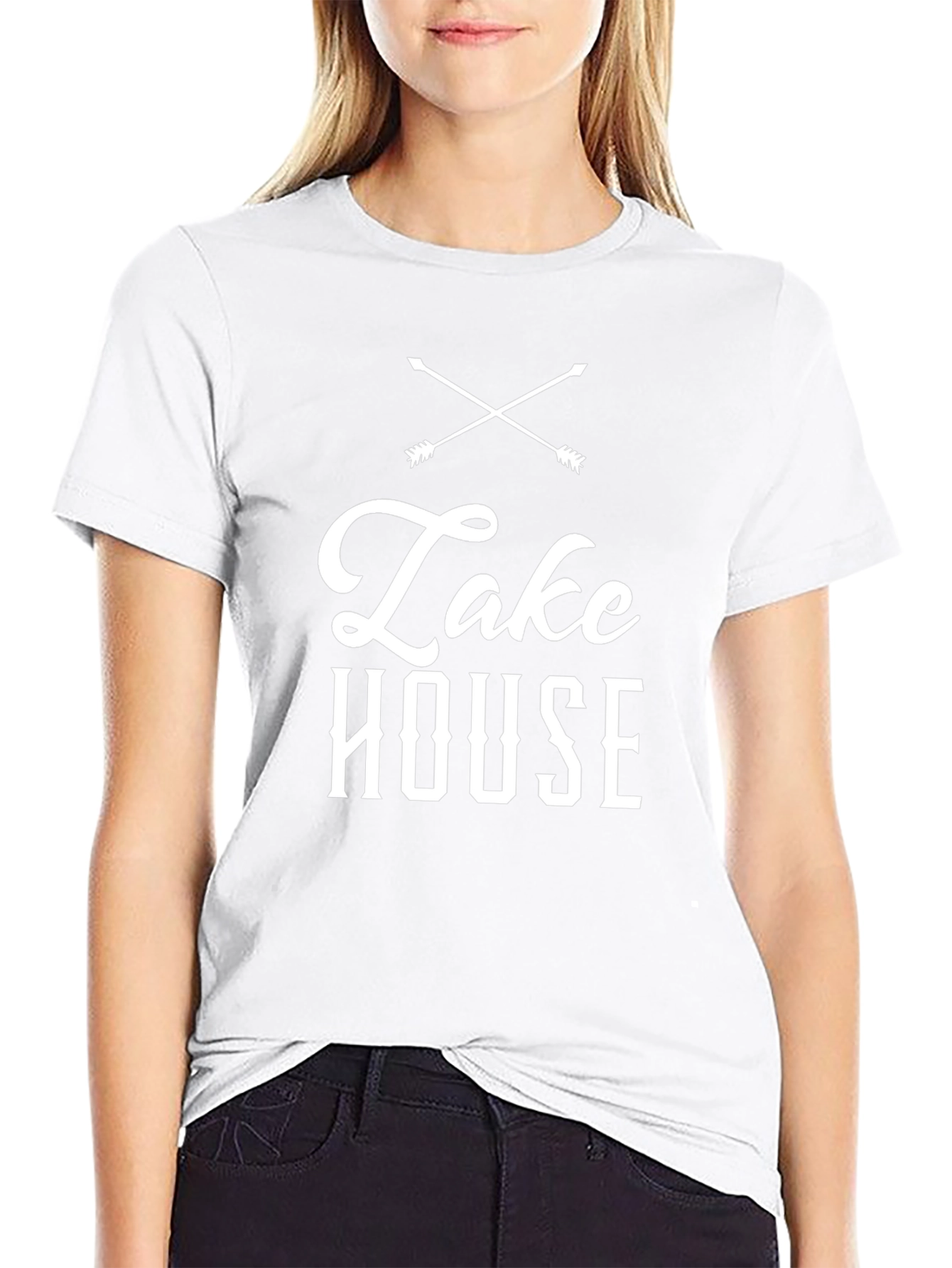 Lake House Graphic Tee - Casual Comfort