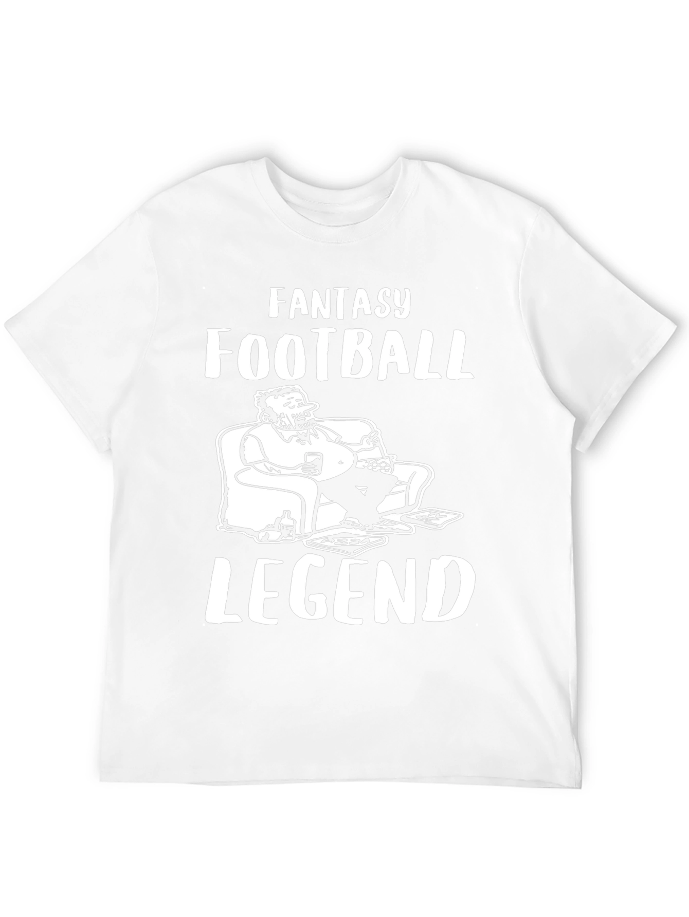 Fantasy Football Legend Graphic Tee - Black