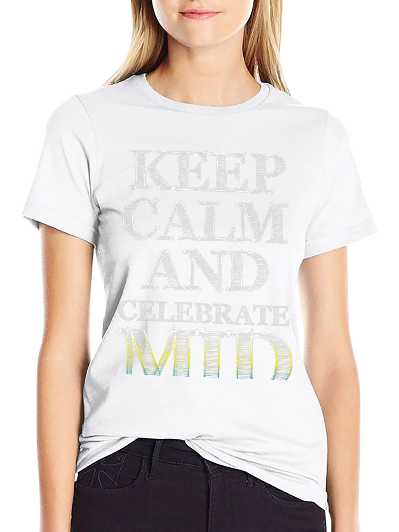 Keep Calm Celebrate MTD Graphic Tee