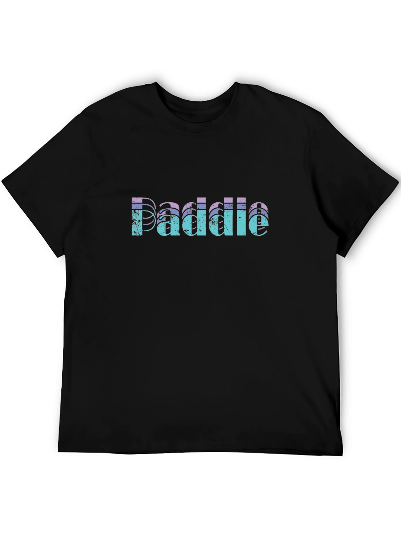 Retro Paddie Graphic T-Shirt - Black