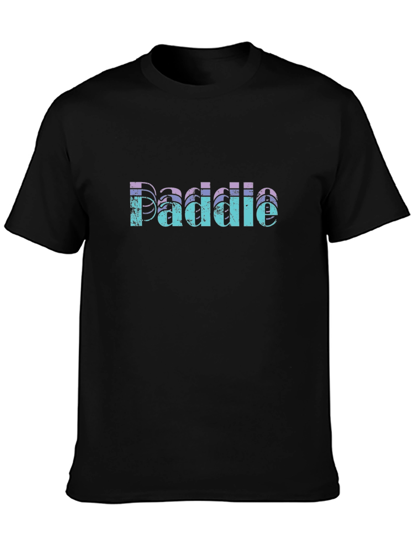 Retro Paddie Graphic T-Shirt - Black