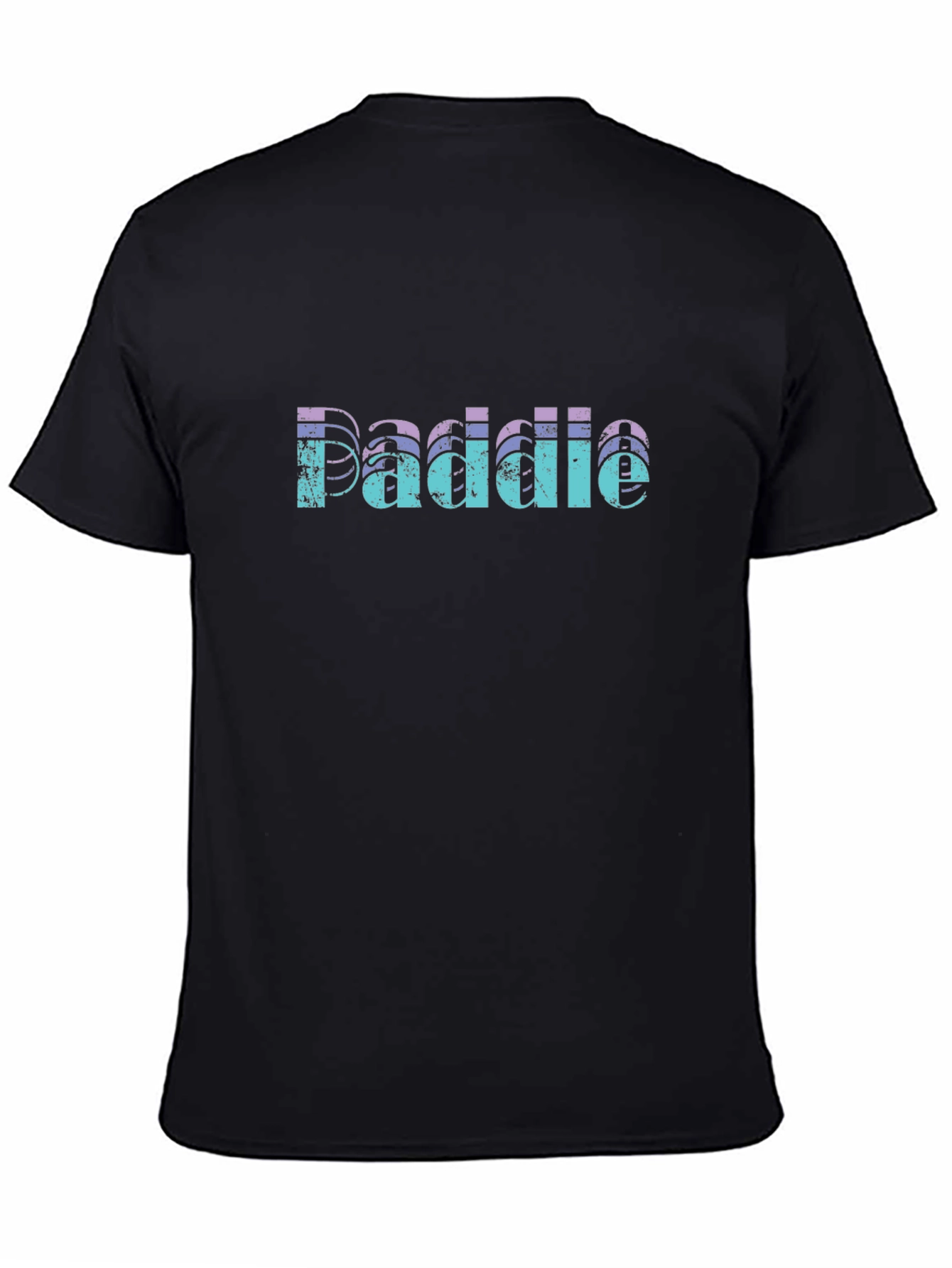 Retro Paddie Graphic T-Shirt - Black