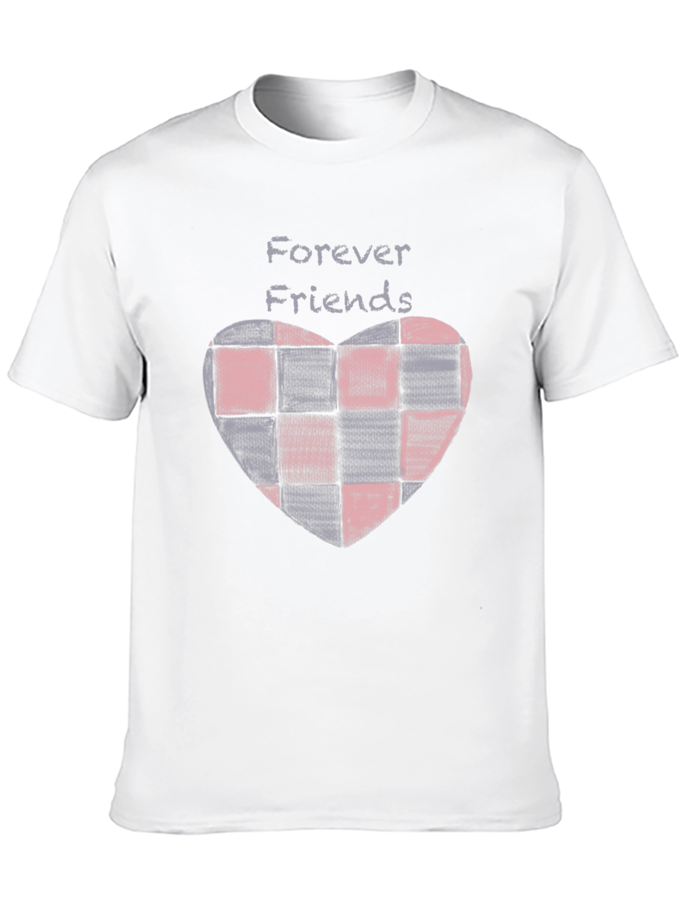 Forever Friends Heart Graphic T-Shirt