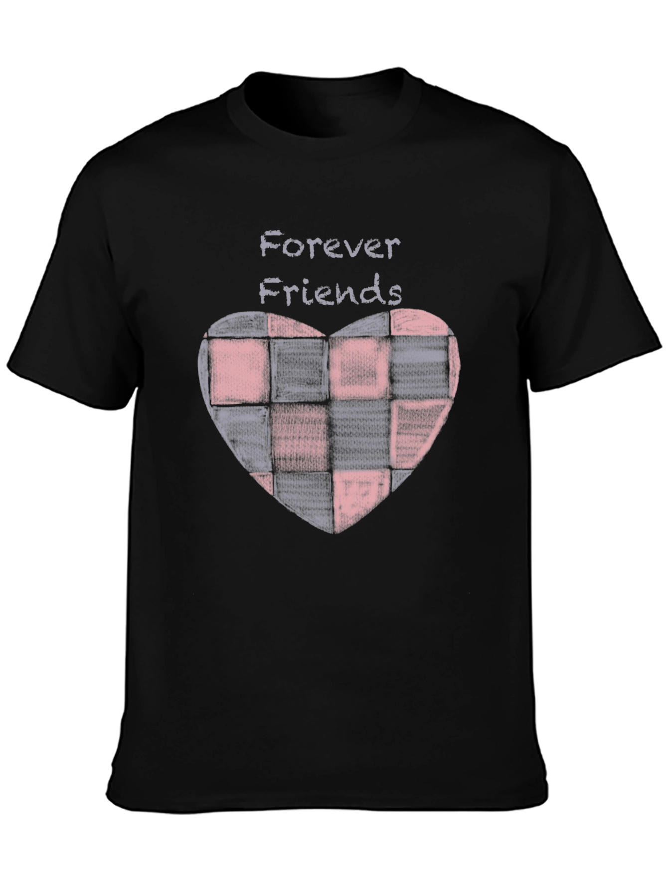 Forever Friends Heart Graphic T-Shirt