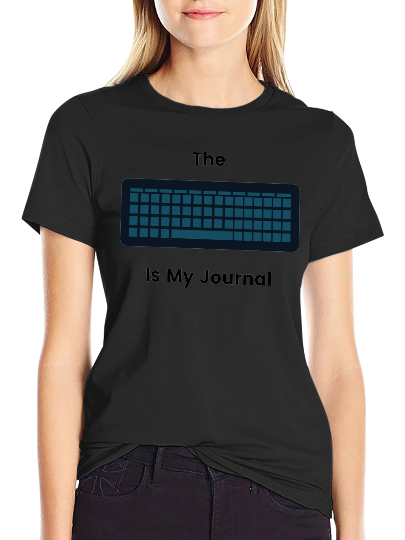 The Keyboard Is My Journal T-Shirt