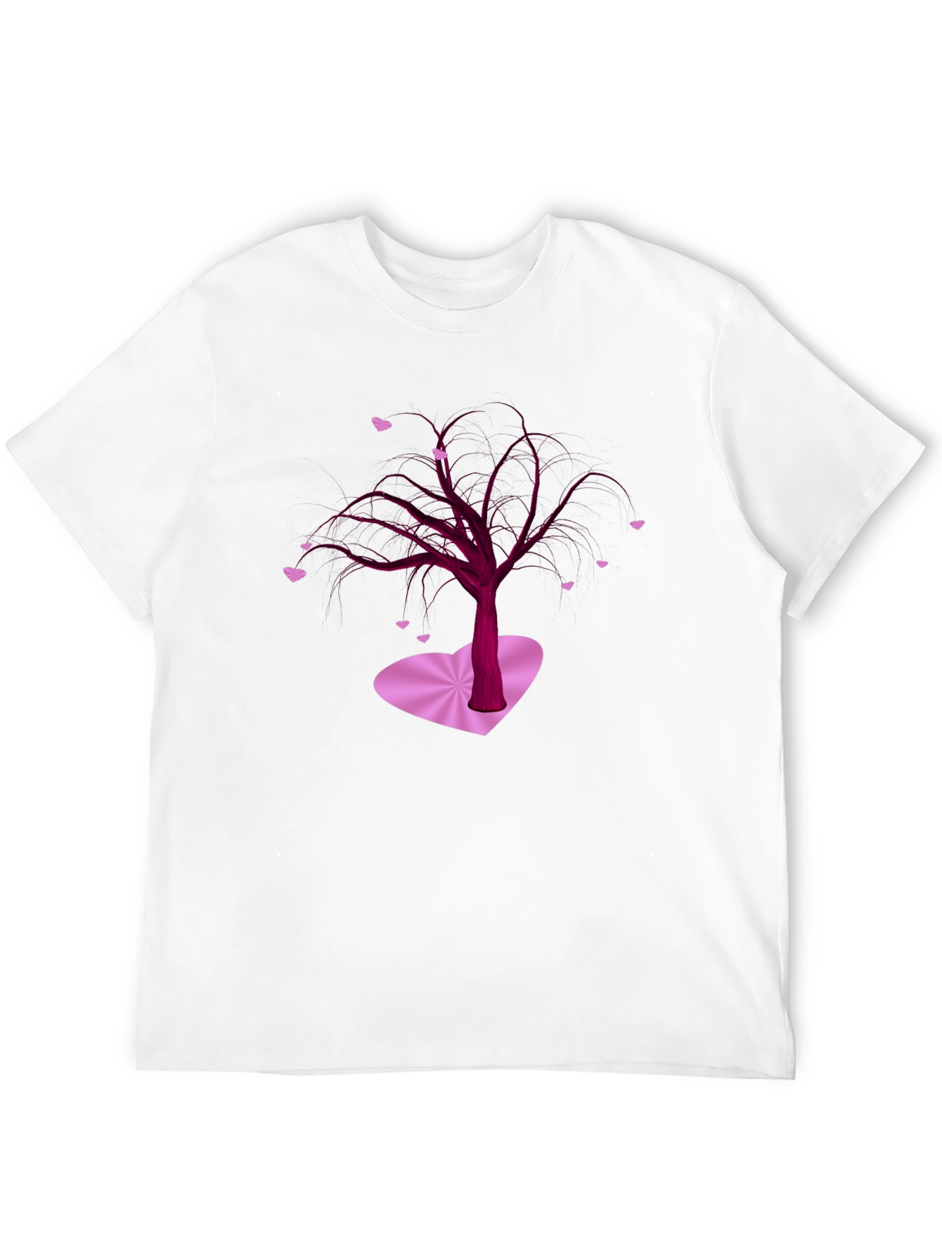 Romantic Tree Heart Valentine T-Shirt