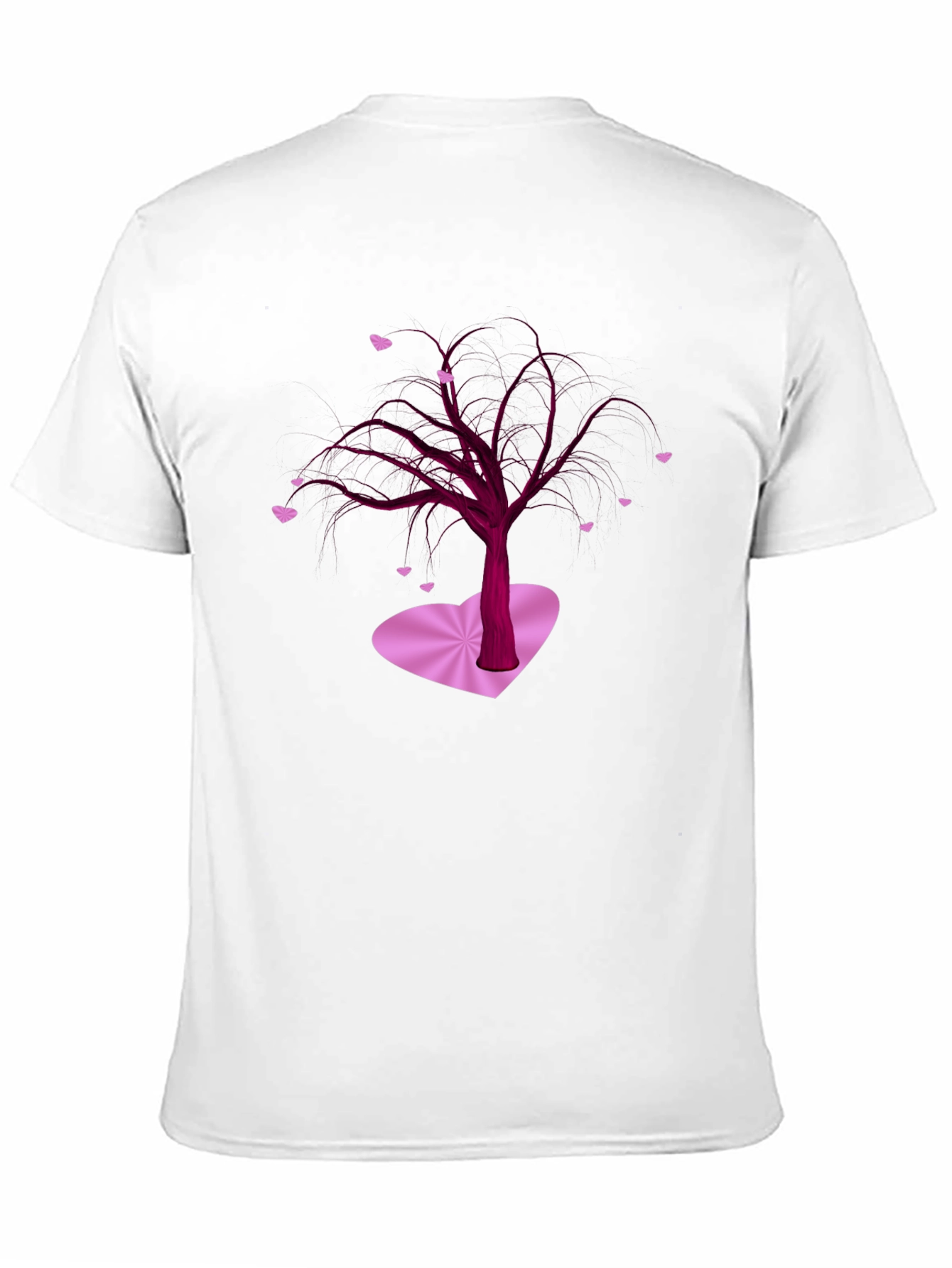 Romantic Tree Heart Valentine T-Shirt