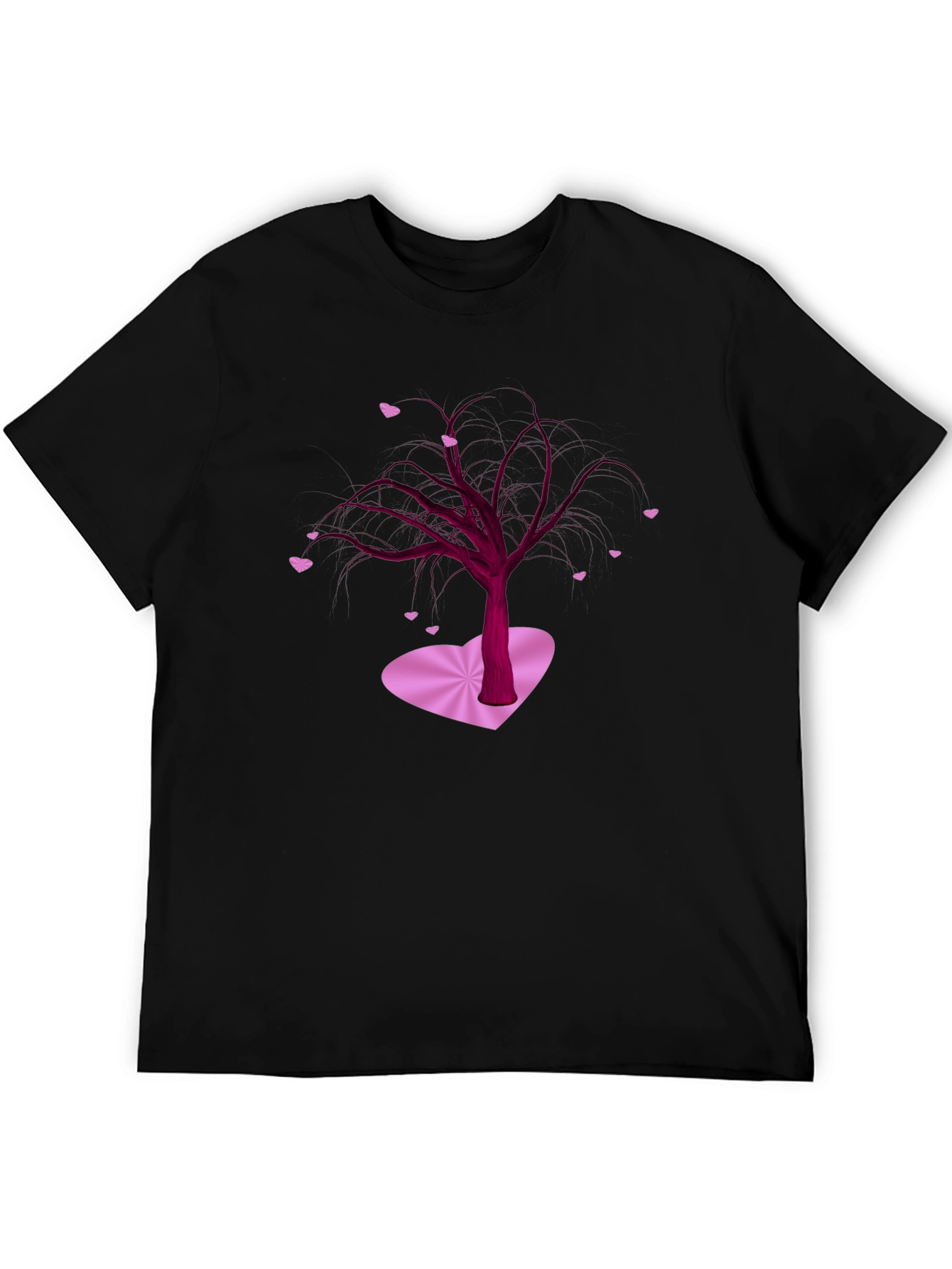 Romantic Tree Heart Valentine T-Shirt