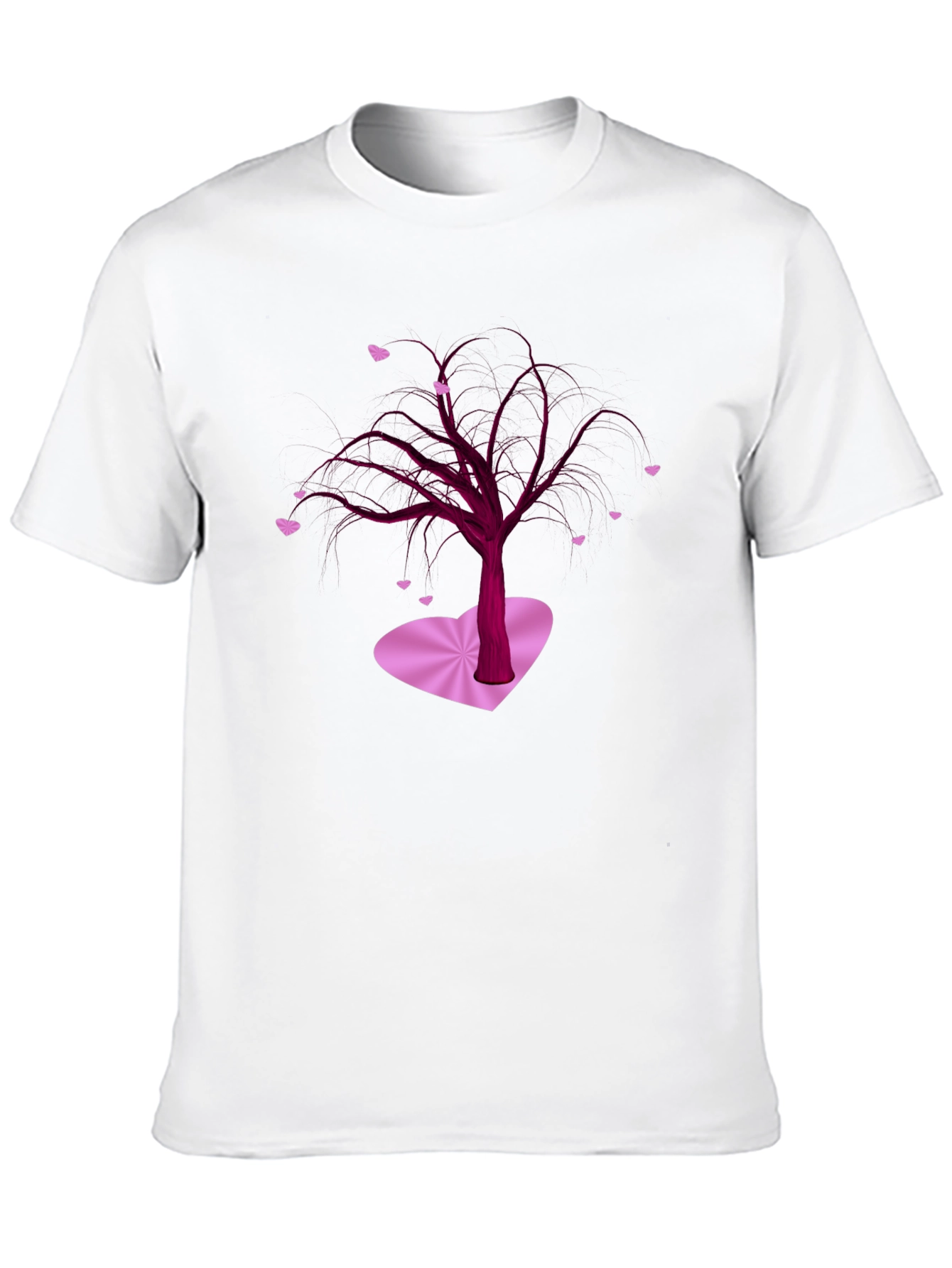 Romantic Tree Heart Valentine T-Shirt