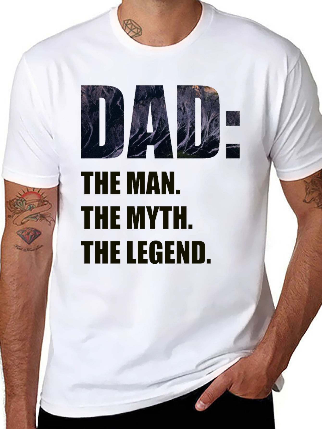Dad: The Man Myth Legend T-Shirt