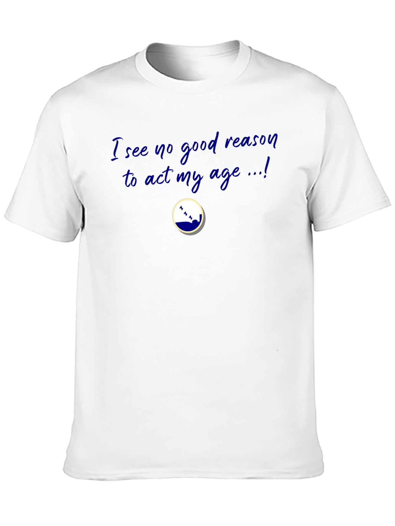 Funny Act My Age Black T-Shirt