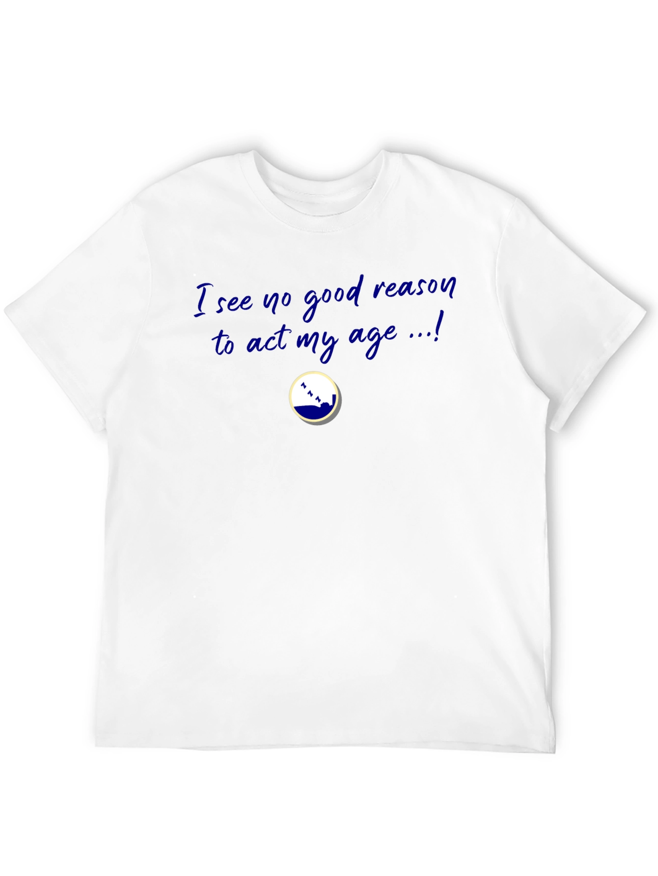 Funny Act My Age Black T-Shirt