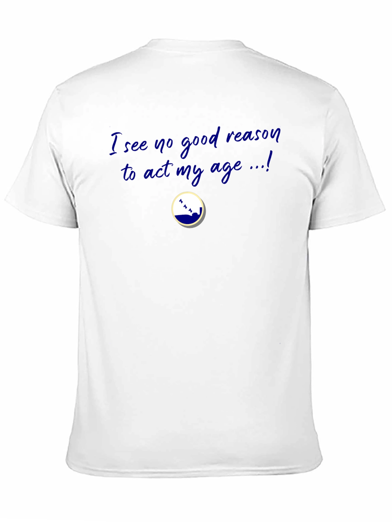 Funny Act My Age Black T-Shirt