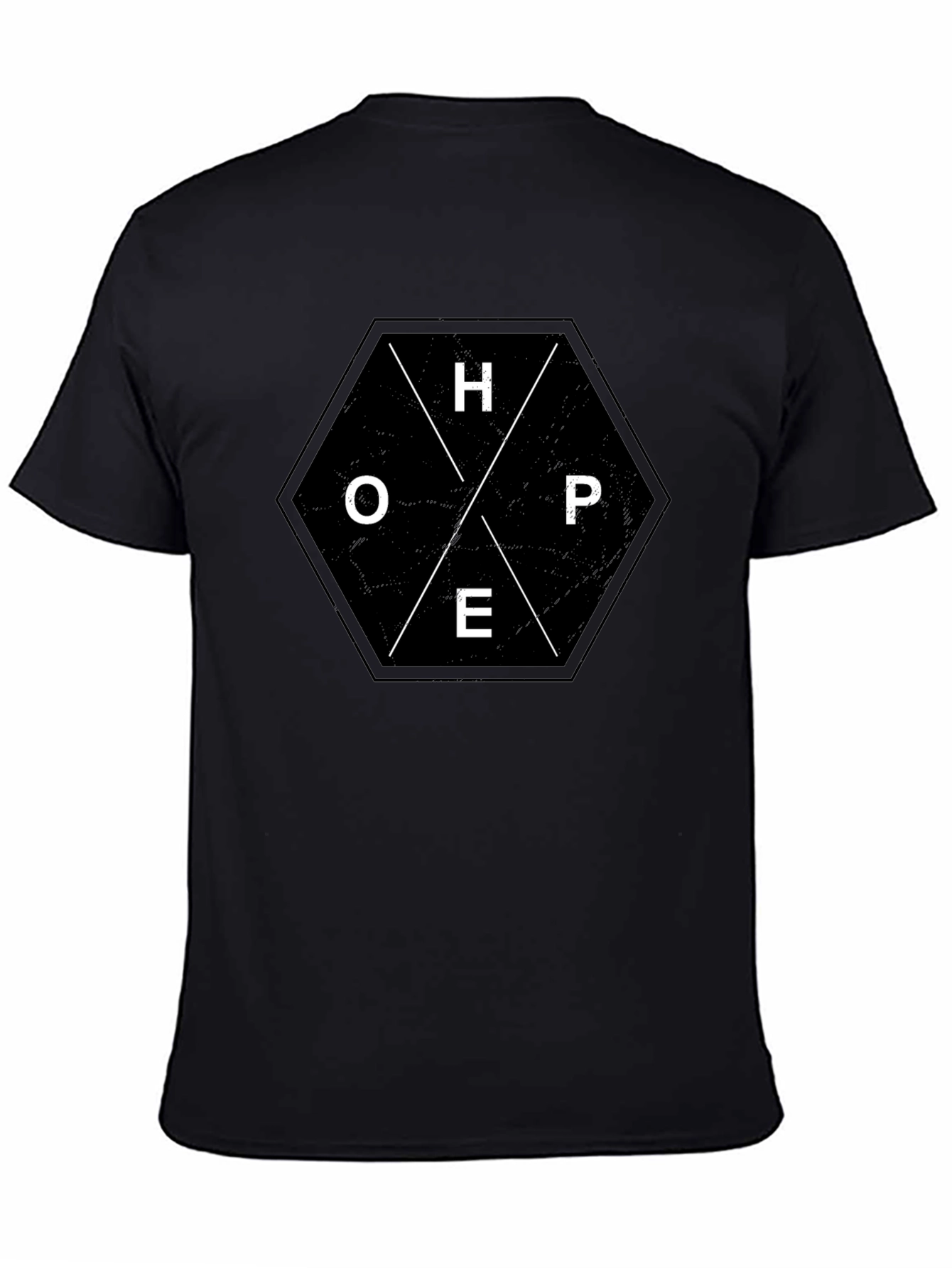 Hope Hexagon T-Shirt - Stylish Graphic Tee