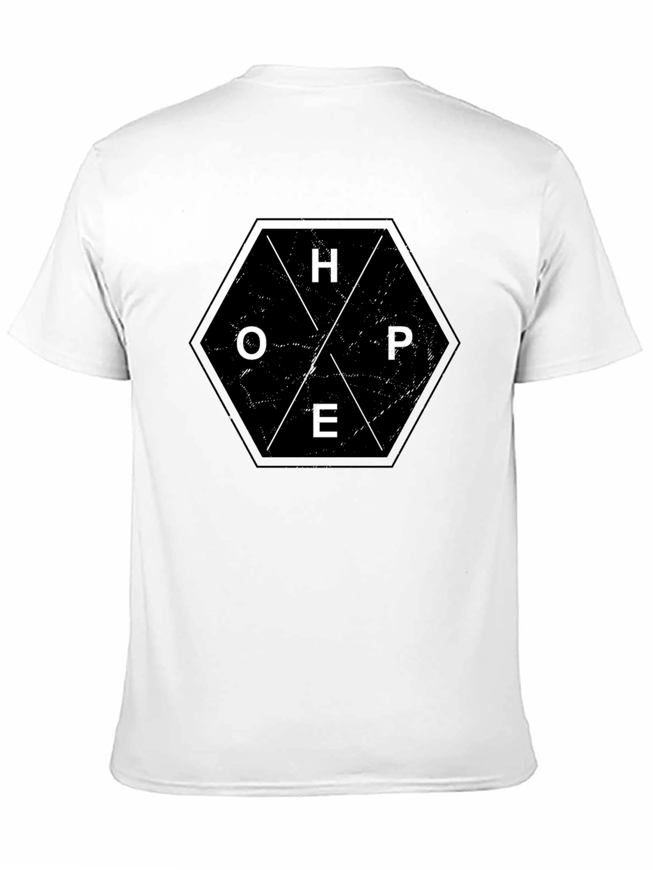 Hope Hexagon T-Shirt - Stylish Graphic Tee