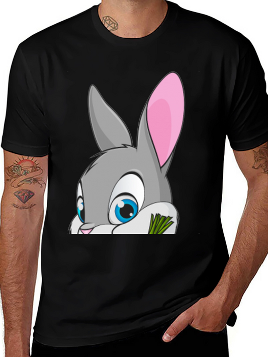 Bunny Graphic Tee - Cute Rabbit Design T-Shirt