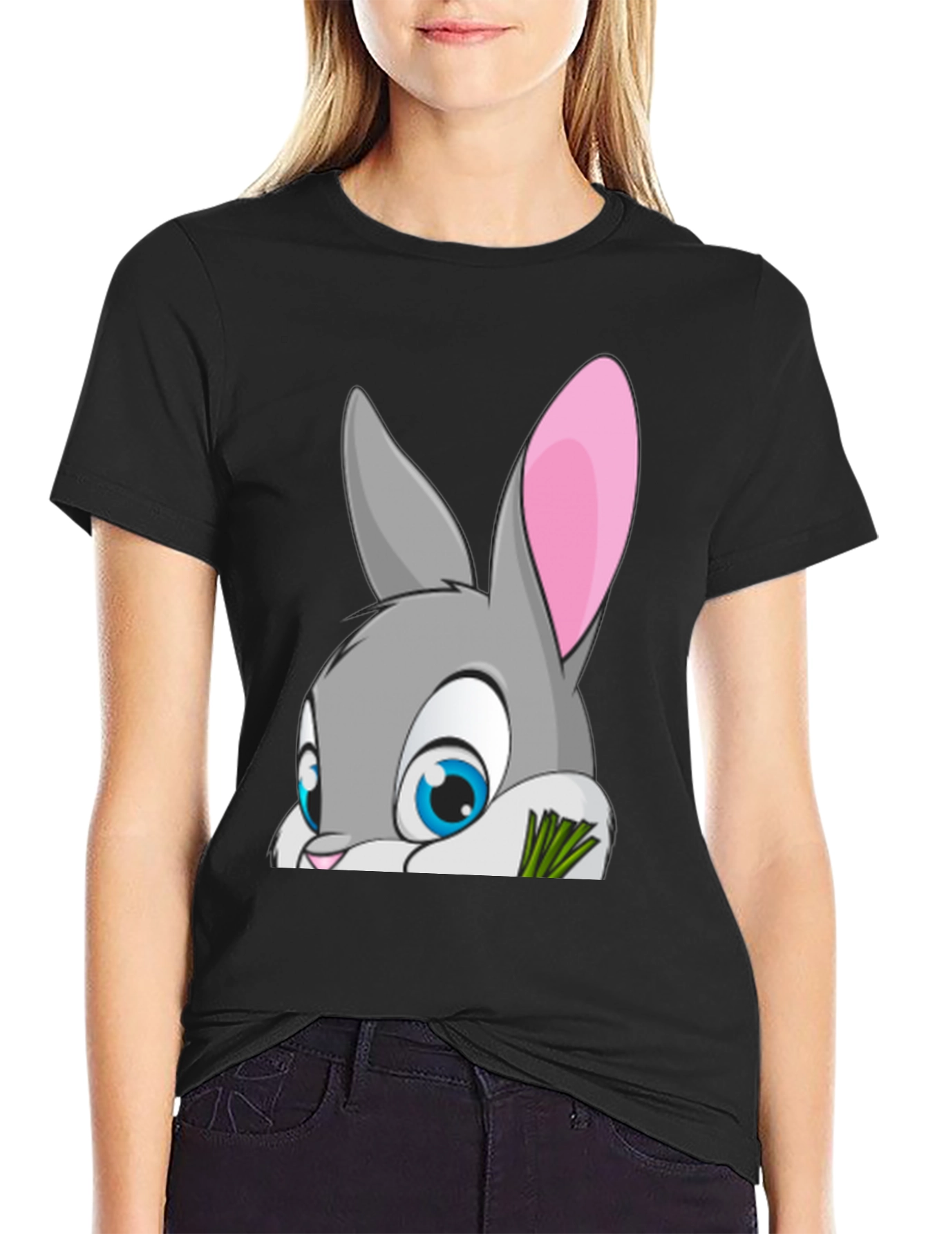 Bunny Graphic Tee - Cute Rabbit Design T-Shirt