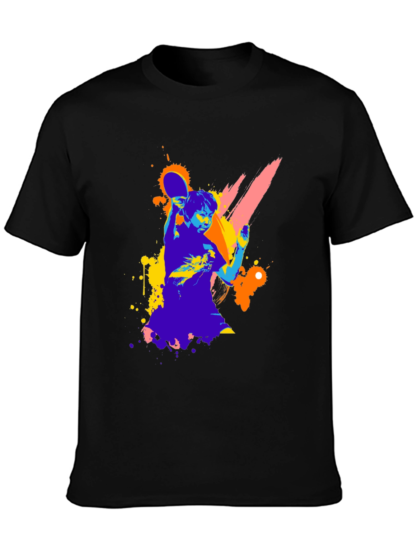 Ping Pong Player Graphic Tee - Stylish & Unique!
