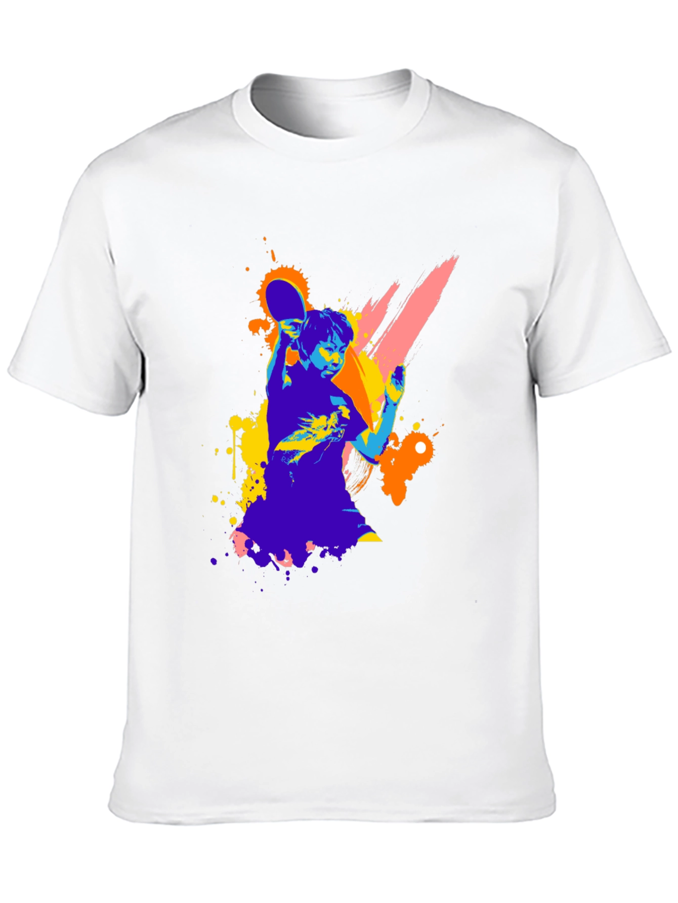 Ping Pong Player Graphic Tee - Stylish & Unique!