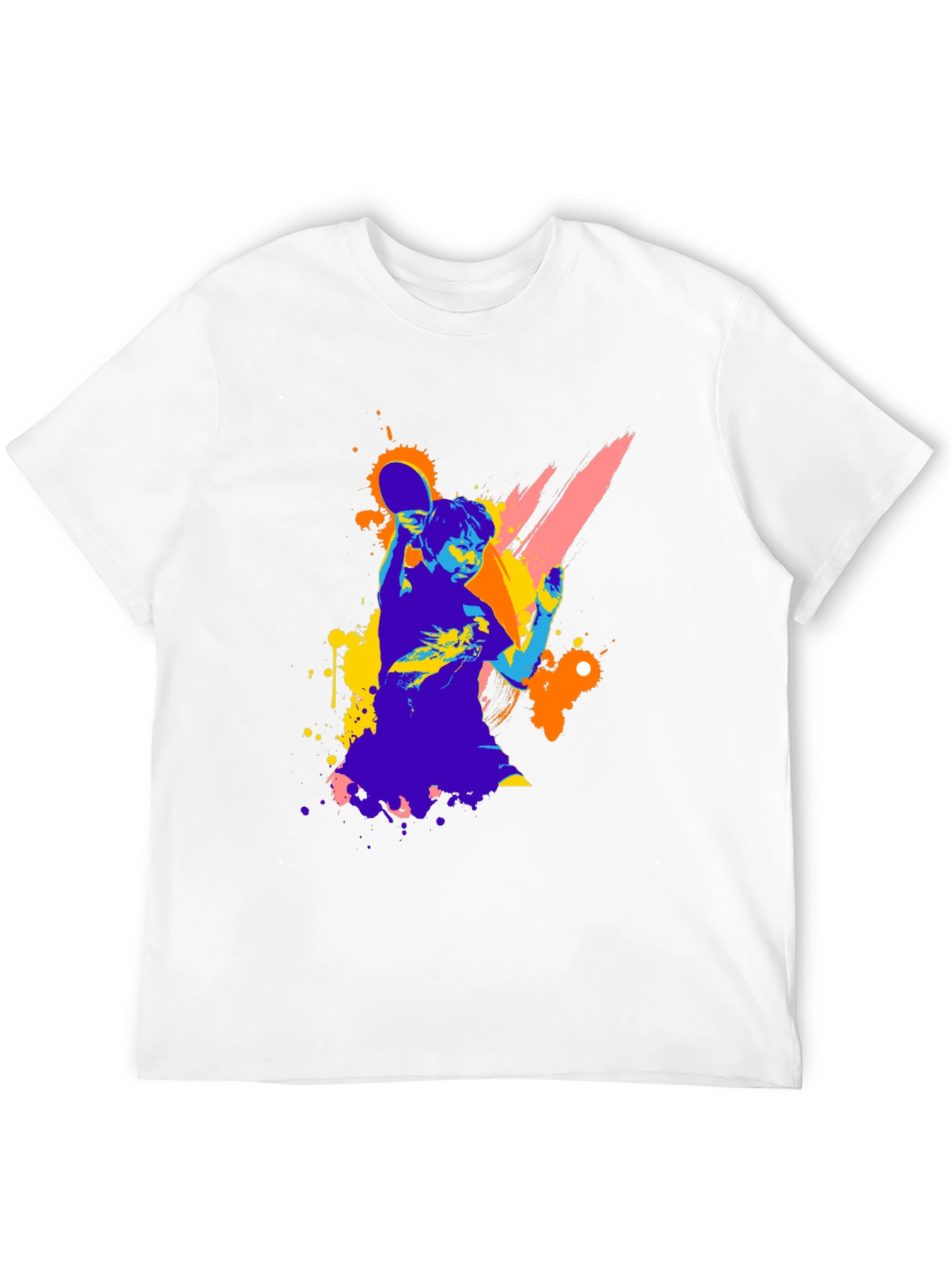 Ping Pong Player Graphic Tee - Stylish & Unique!
