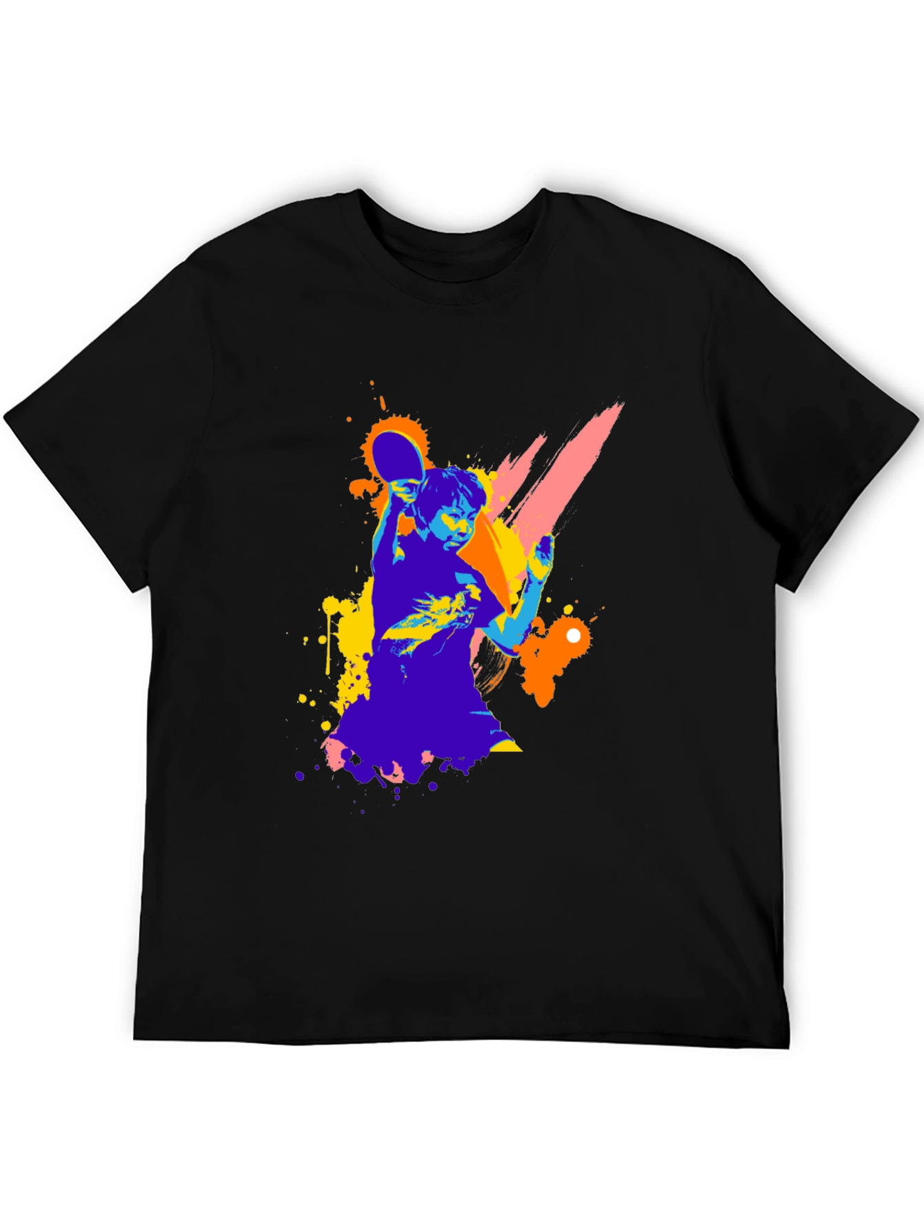 Ping Pong Player Graphic Tee - Stylish & Unique!
