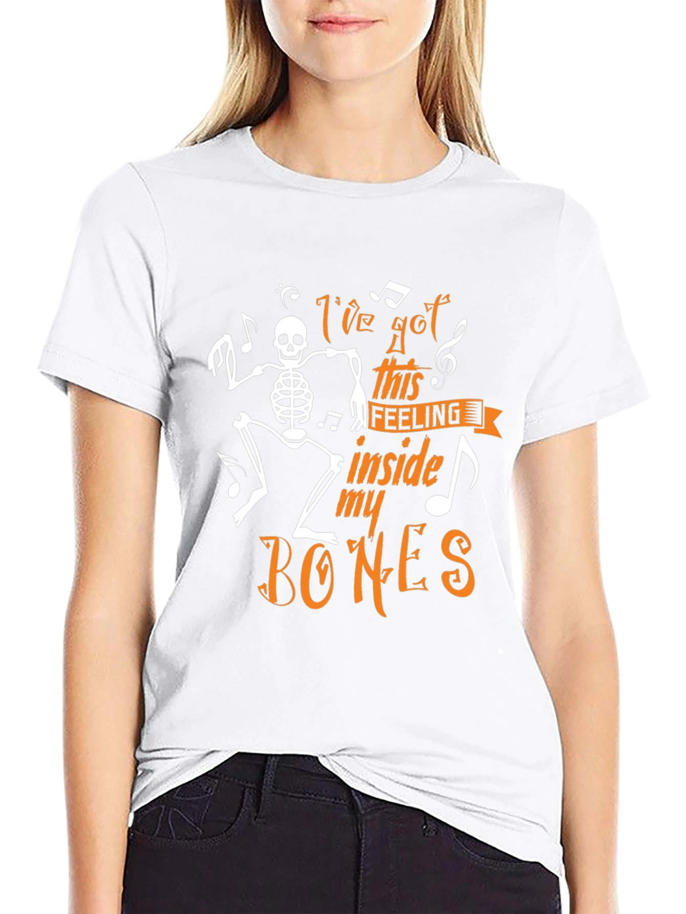 Skeleton Bones Feeling T-Shirt
