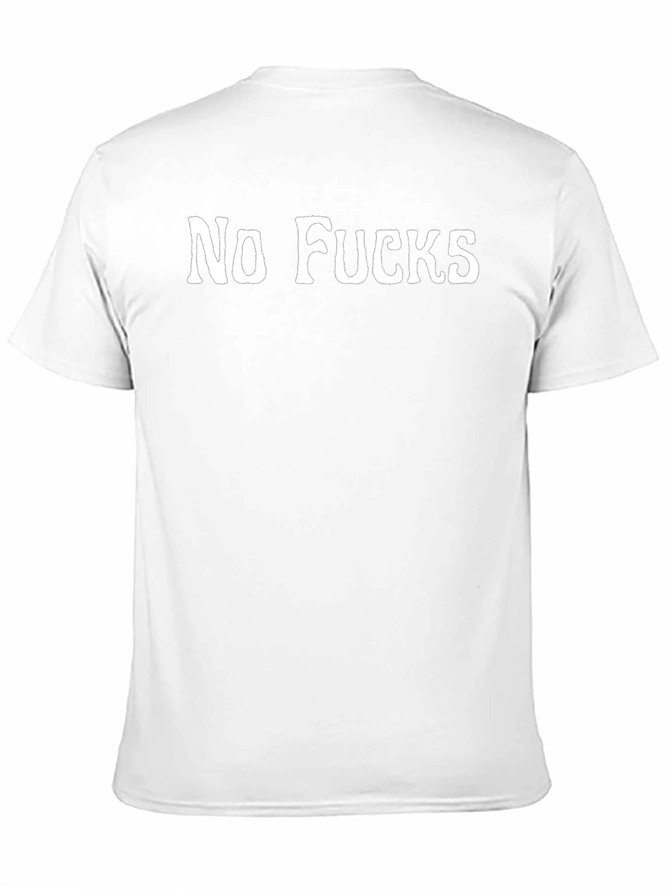 No Fucks Given - Graphic Print T-Shirt