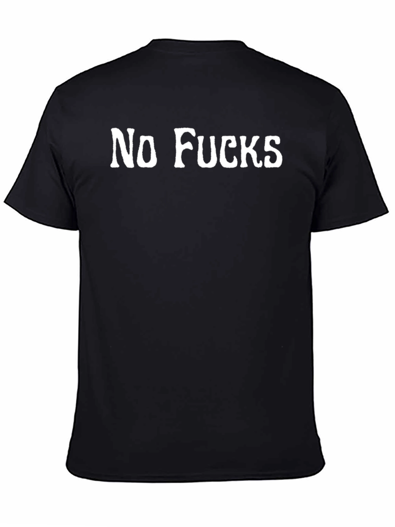 No Fucks Given - Graphic Print T-Shirt