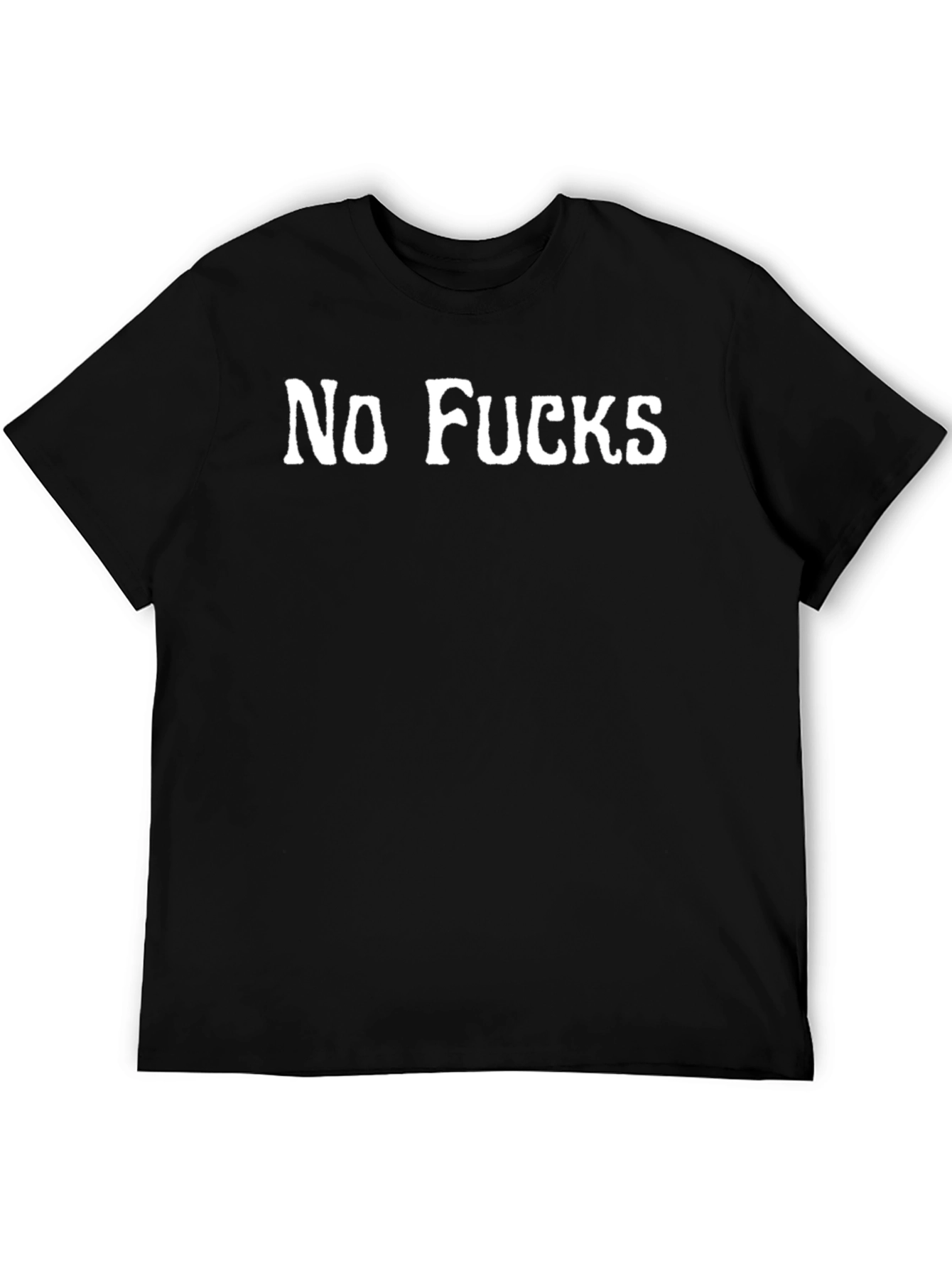 No Fucks Given - Graphic Print T-Shirt
