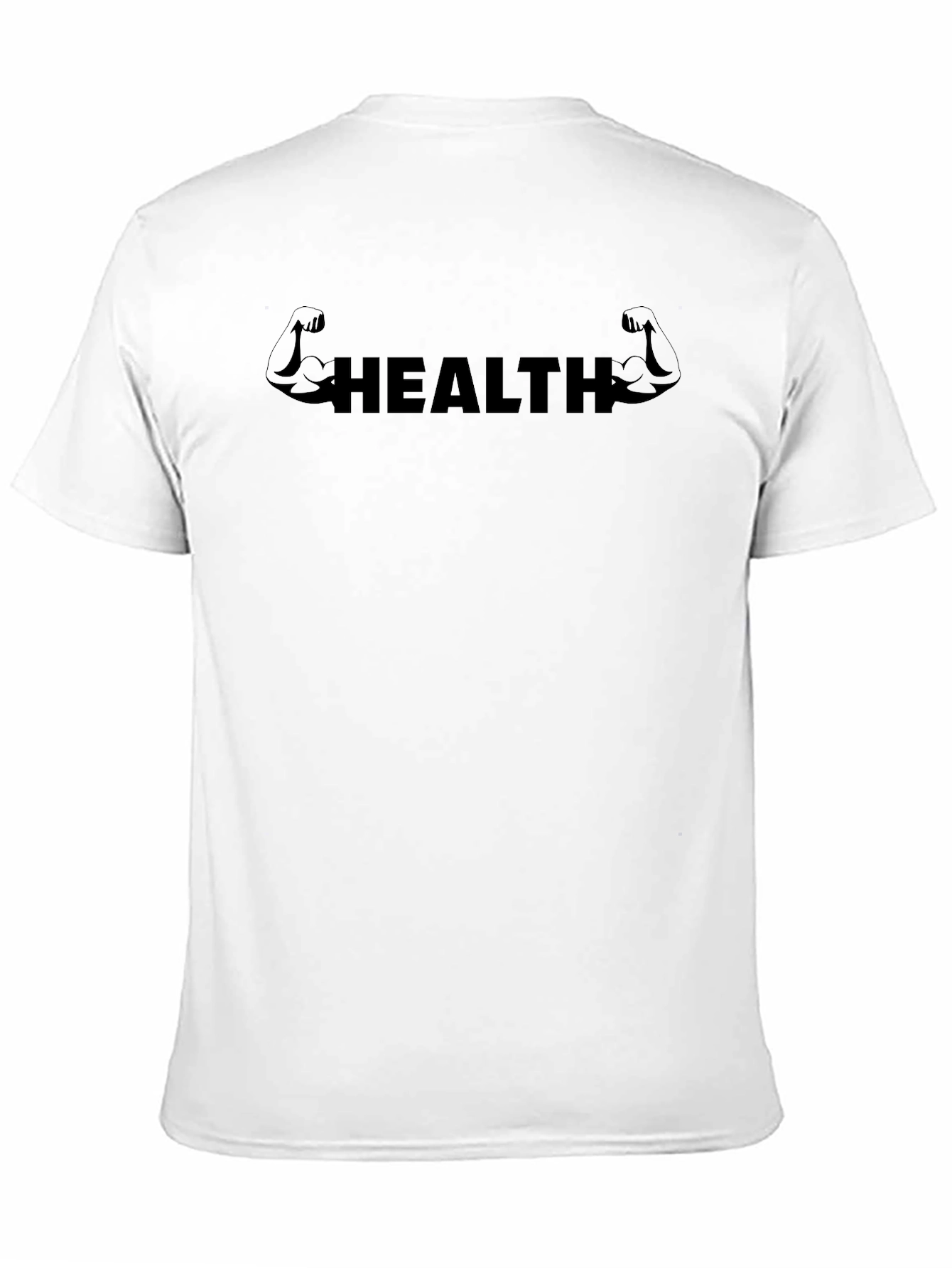 Health Buff Black T-Shirt