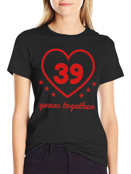 39 Years Together Anniversary T-Shirt