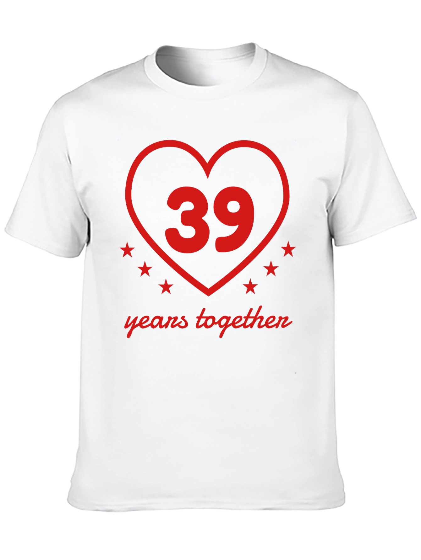 39 Years Together Anniversary T-Shirt
