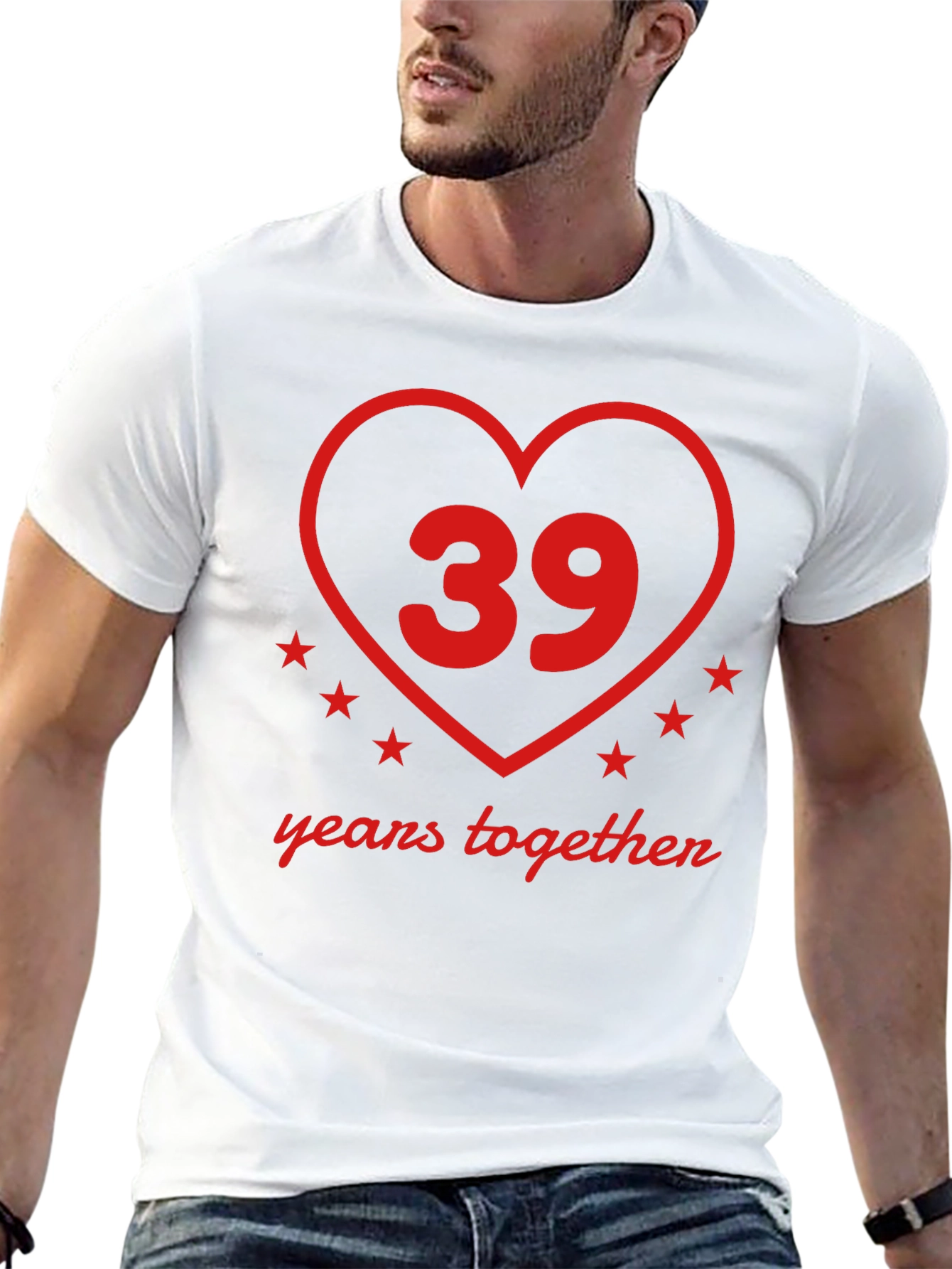 39 Years Together Anniversary T-Shirt