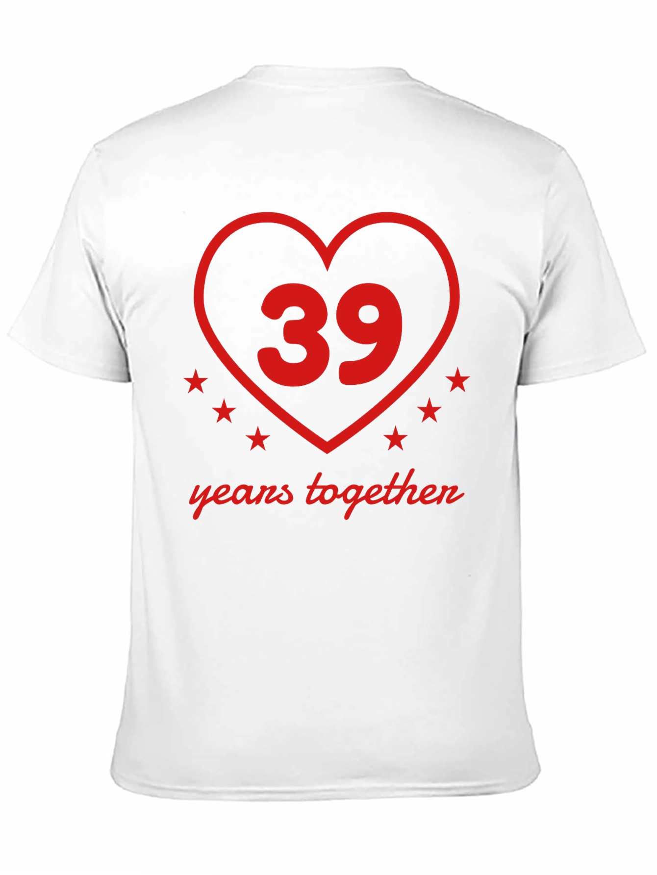 39 Years Together Anniversary T-Shirt