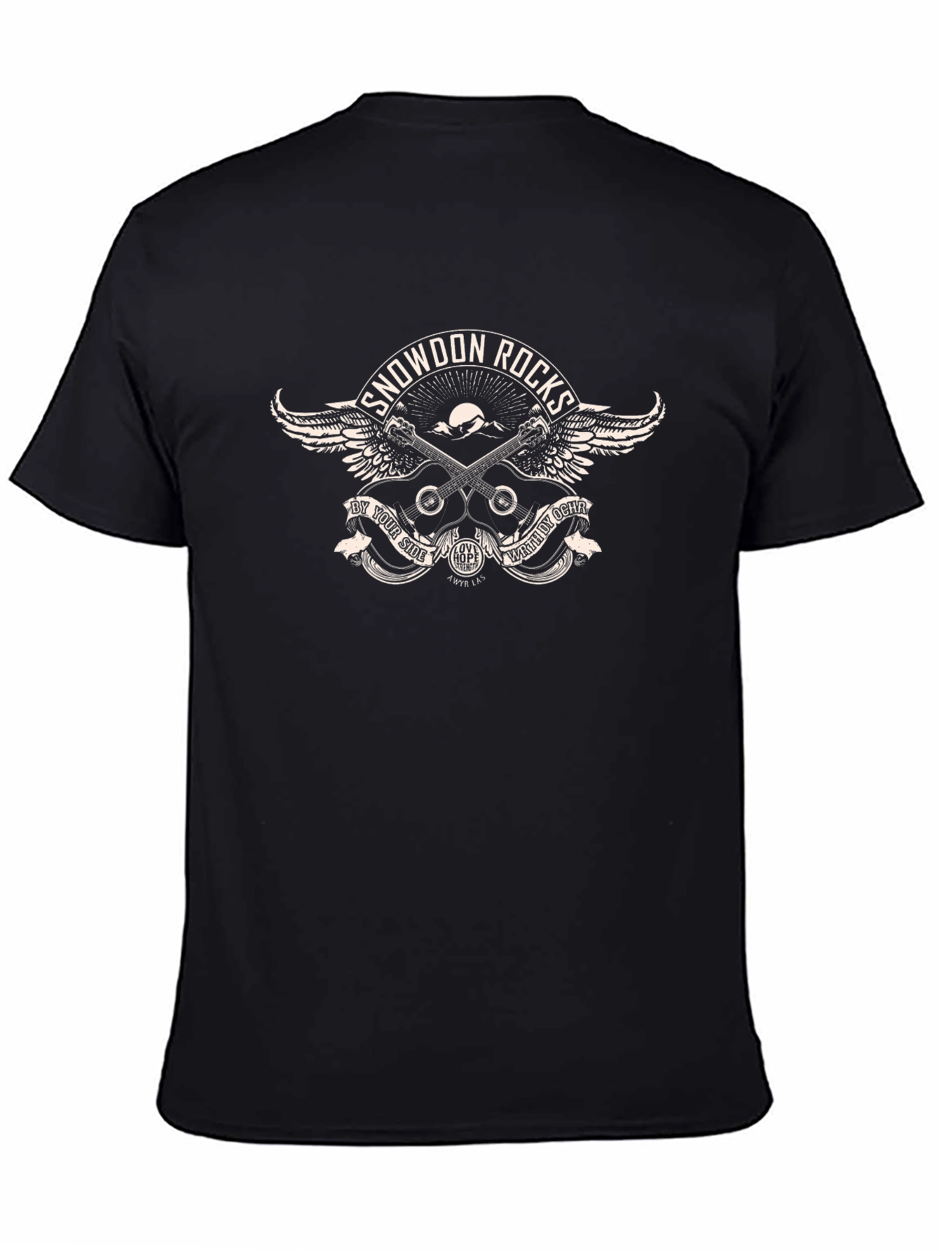 Snowdon Rocks Graphic T-Shirt