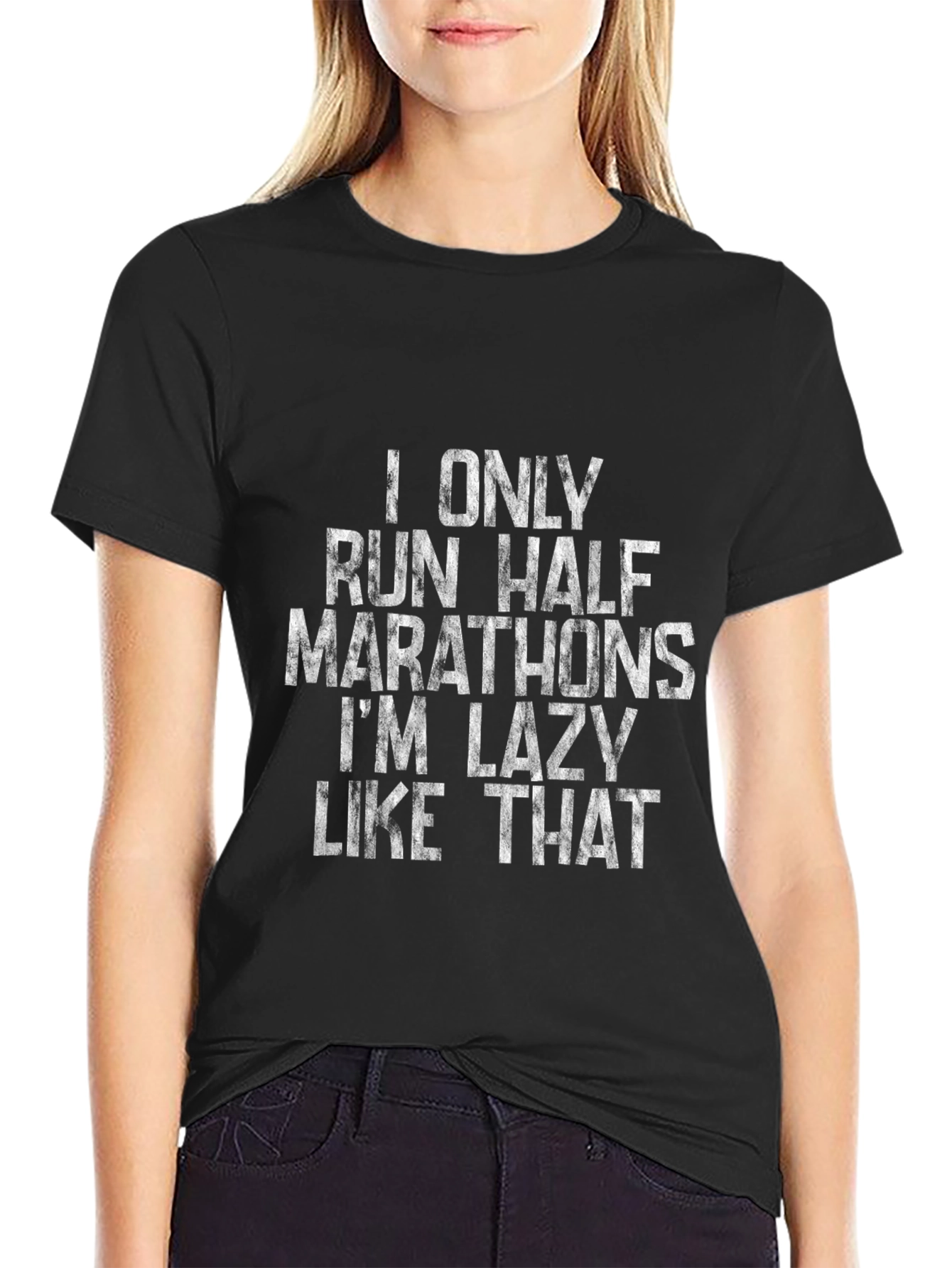 Lazy Marathoner Graphic Tee