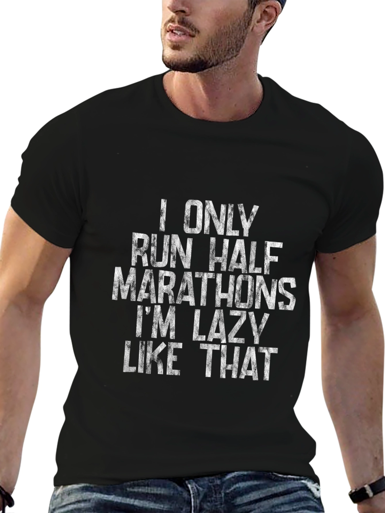 Lazy Marathoner Graphic Tee