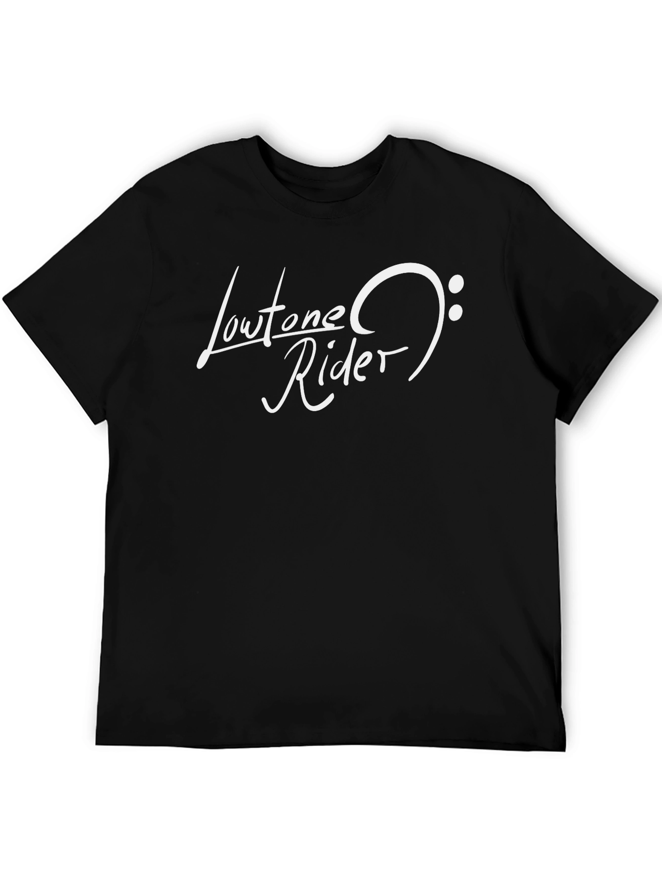 Lowtone Rider Graphic Tee - Cool Black T-Shirt