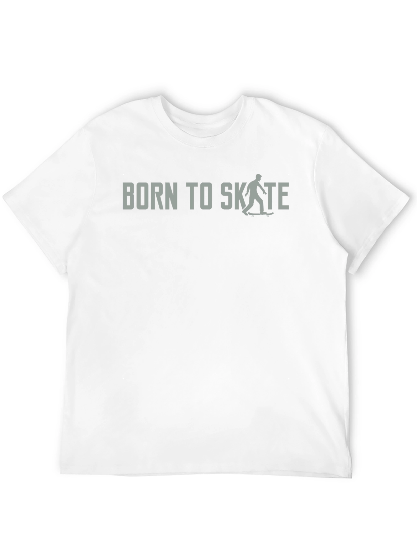 Born To Skate Black Graphic Tee